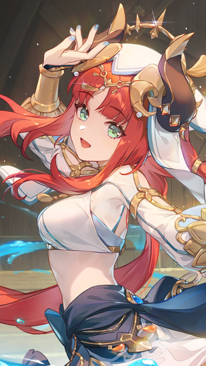 妮露肖像原神手机 壁紙