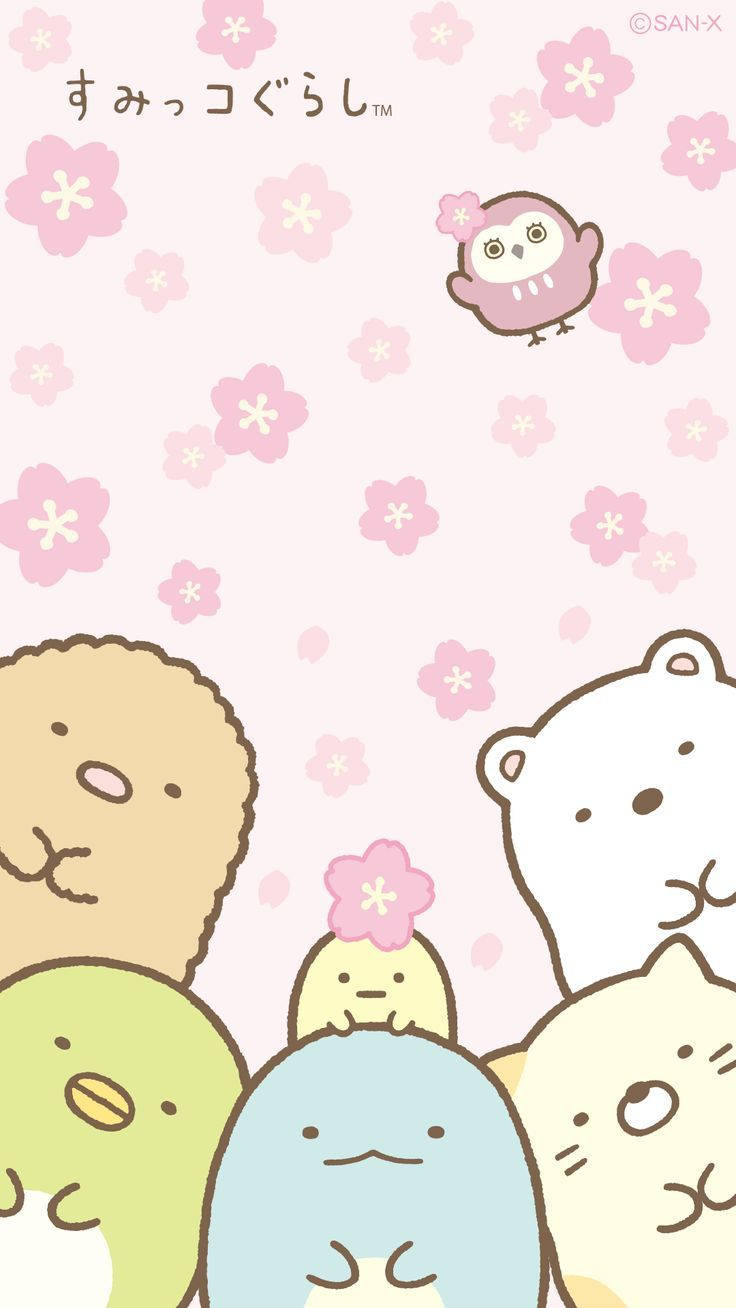 可愛角落小夥伴 圓潤角色 桌布 — 卡哇伊 壁紙