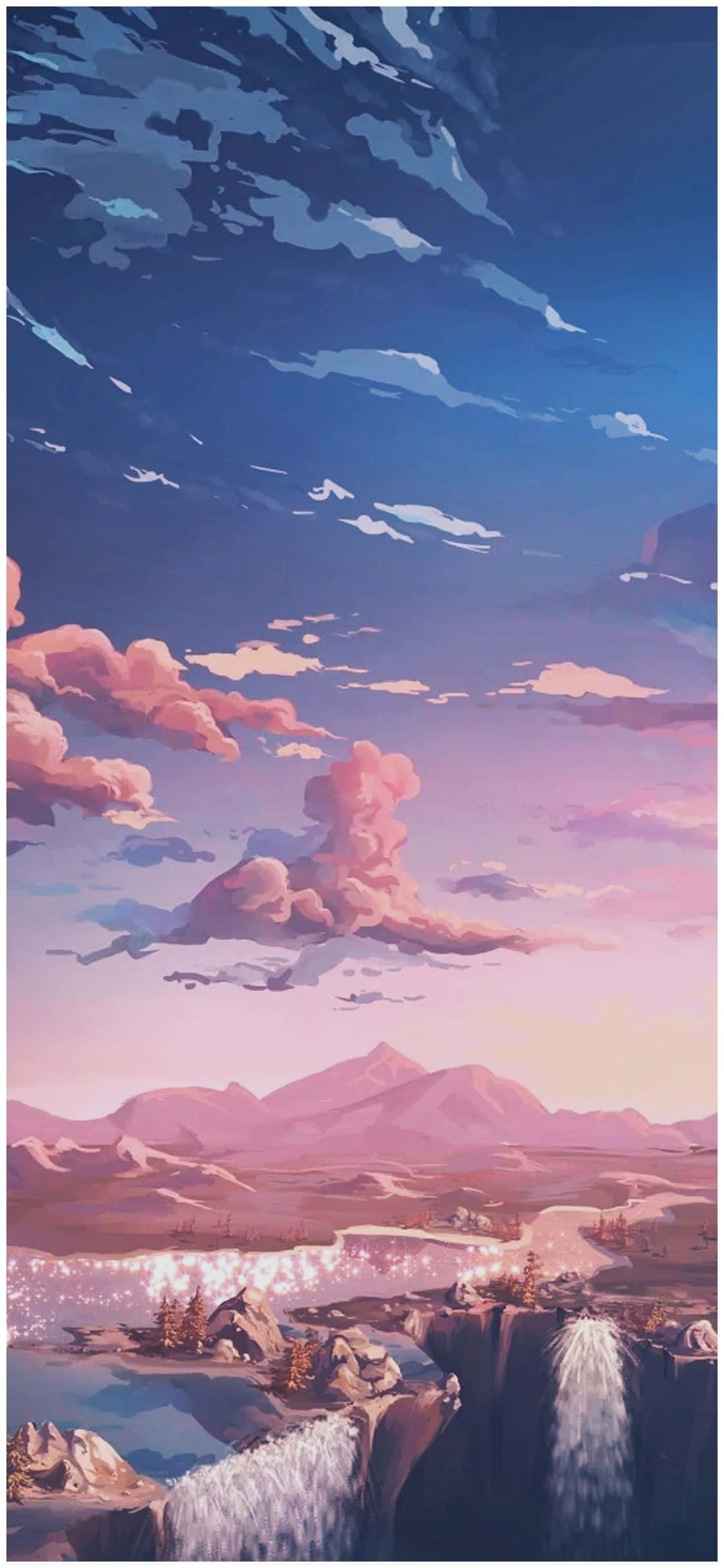 寧靜動漫風景 壁紙