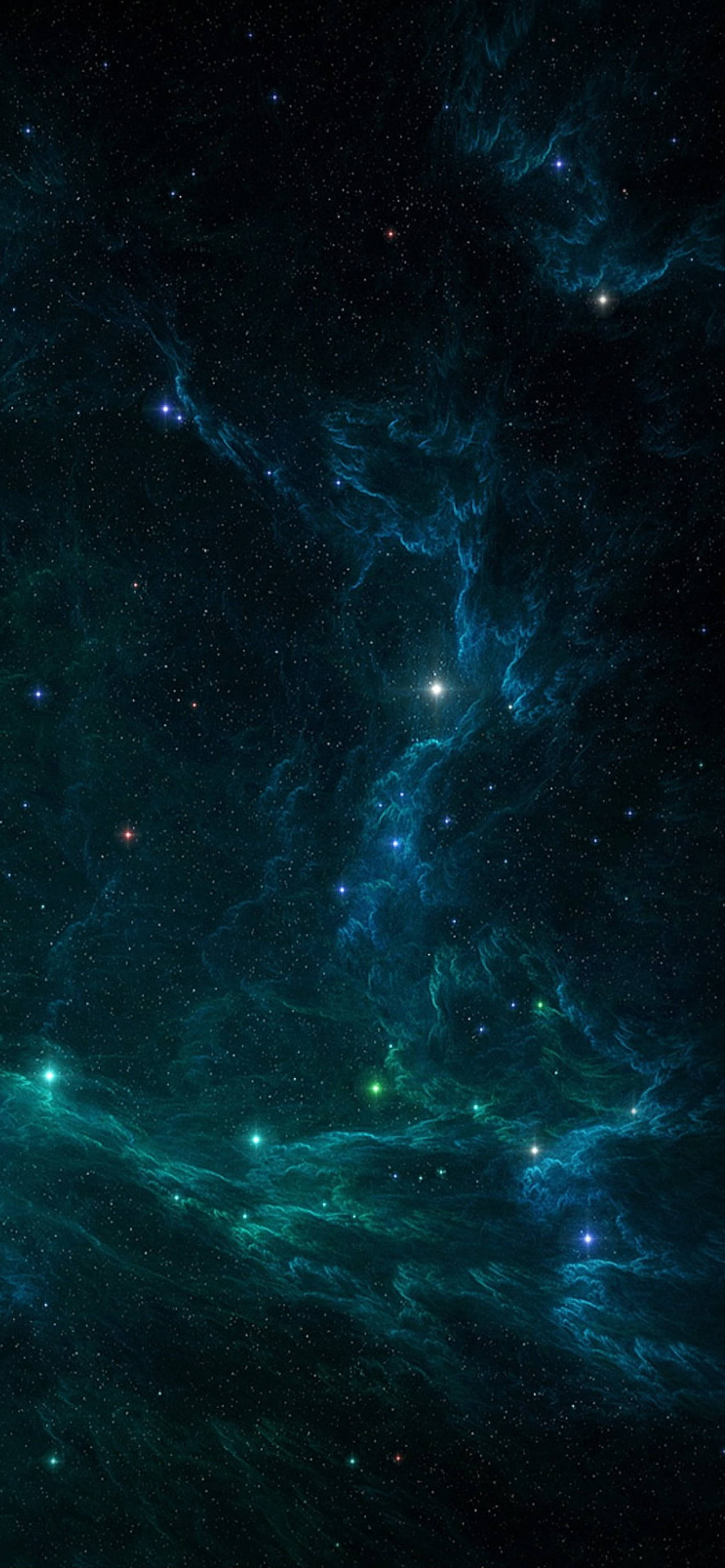 宇宙中的闪烁星光 壁紙