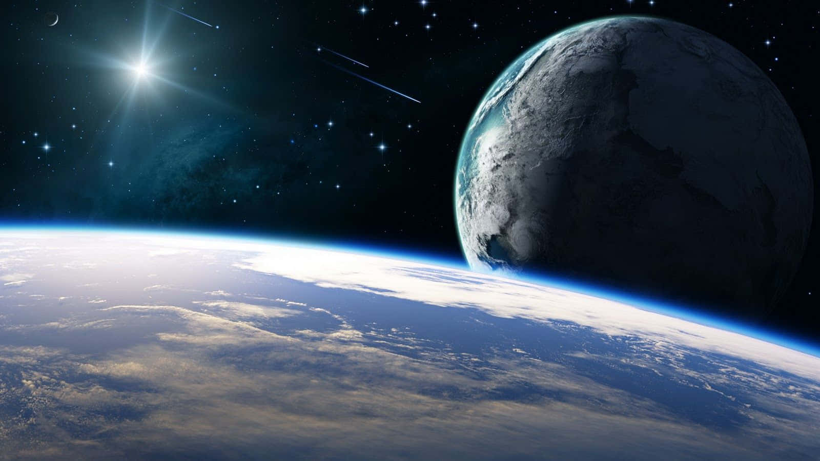 宇宙景觀的絕美視野 壁紙