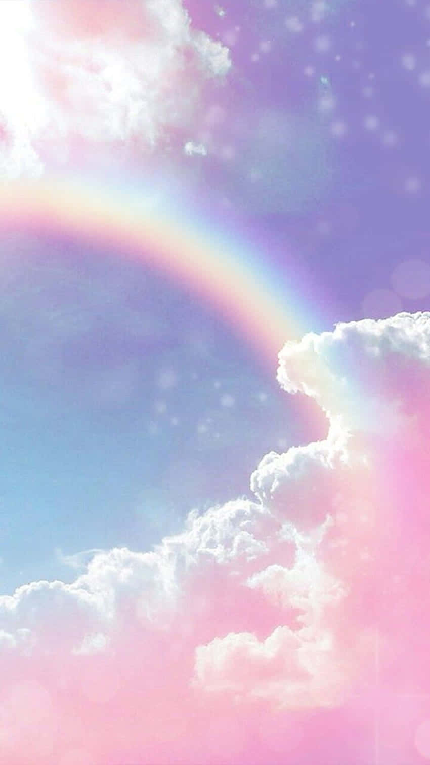 完美置羽：地平線上繽紛唯美的雲彩 壁紙