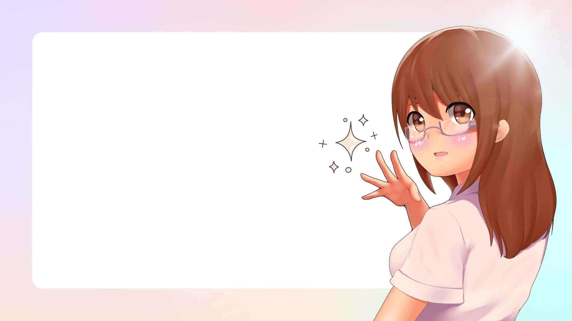 小女孩探索戶外自然 壁紙