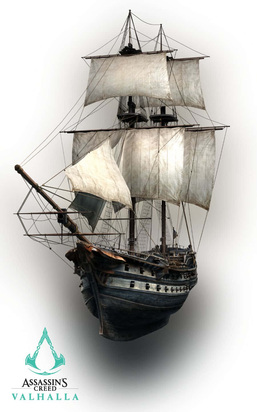 巨型船只1440p刺客信条英灵殿背景 壁紙