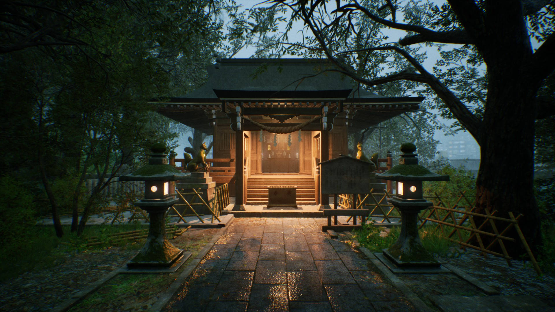 幽灵线东京灯火神社 壁紙