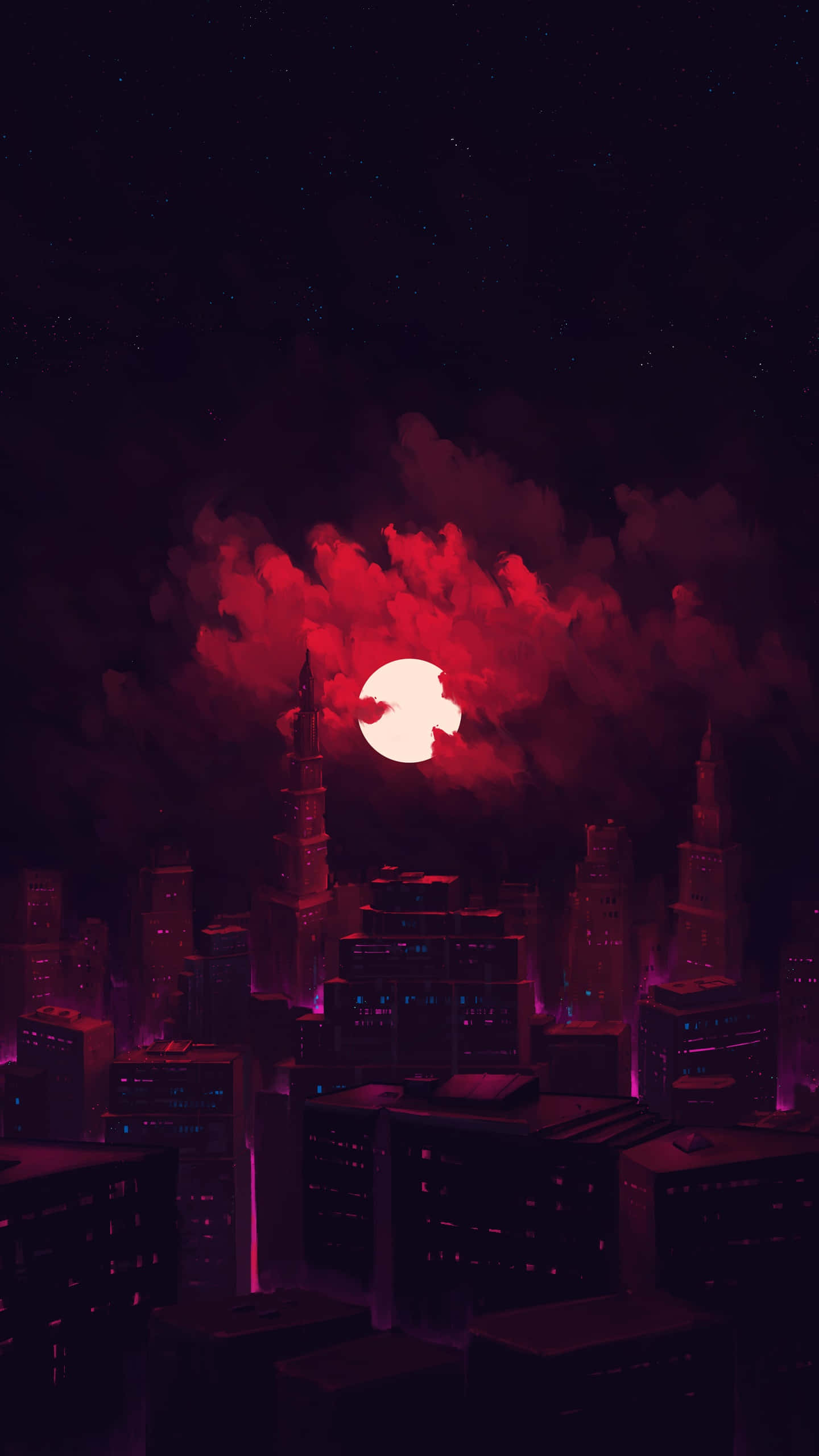 广受好评的电影《暗黑城市》中的场景 壁紙