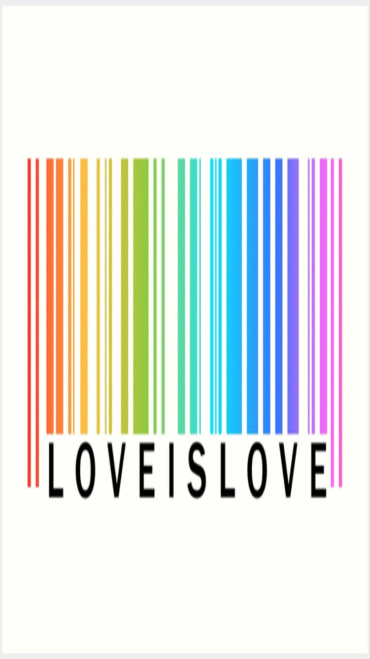 彩色條碼 LGBT 手機 壁紙