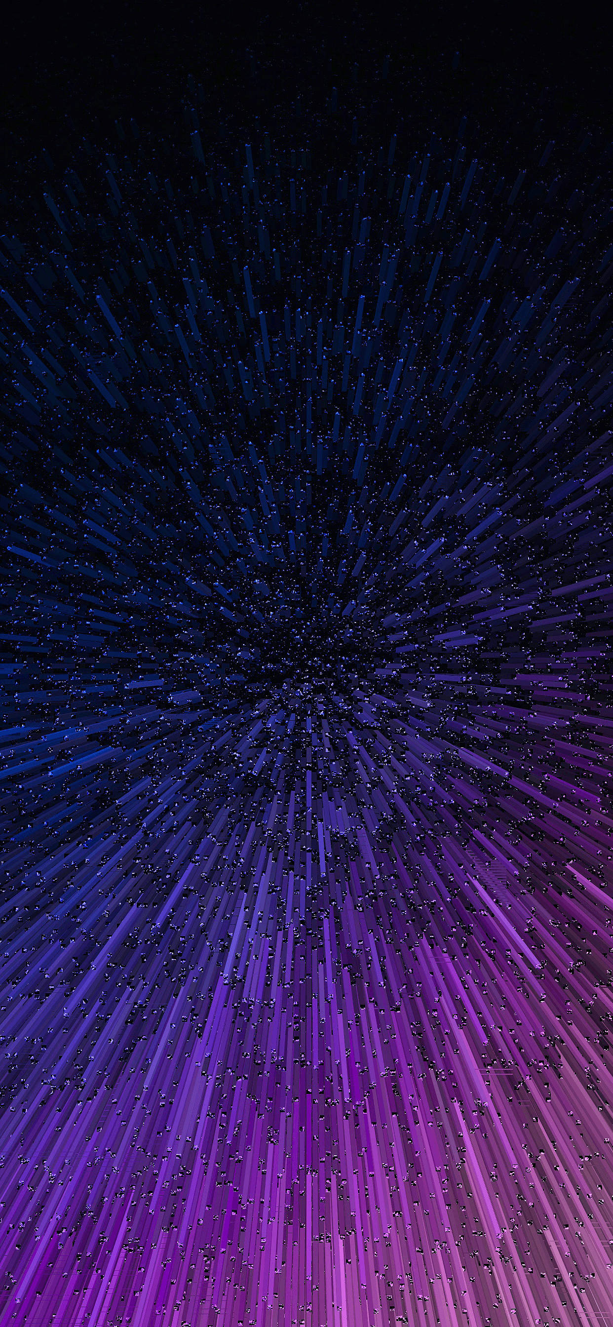 彩色长雨滴 iPhone Xs 壁紙