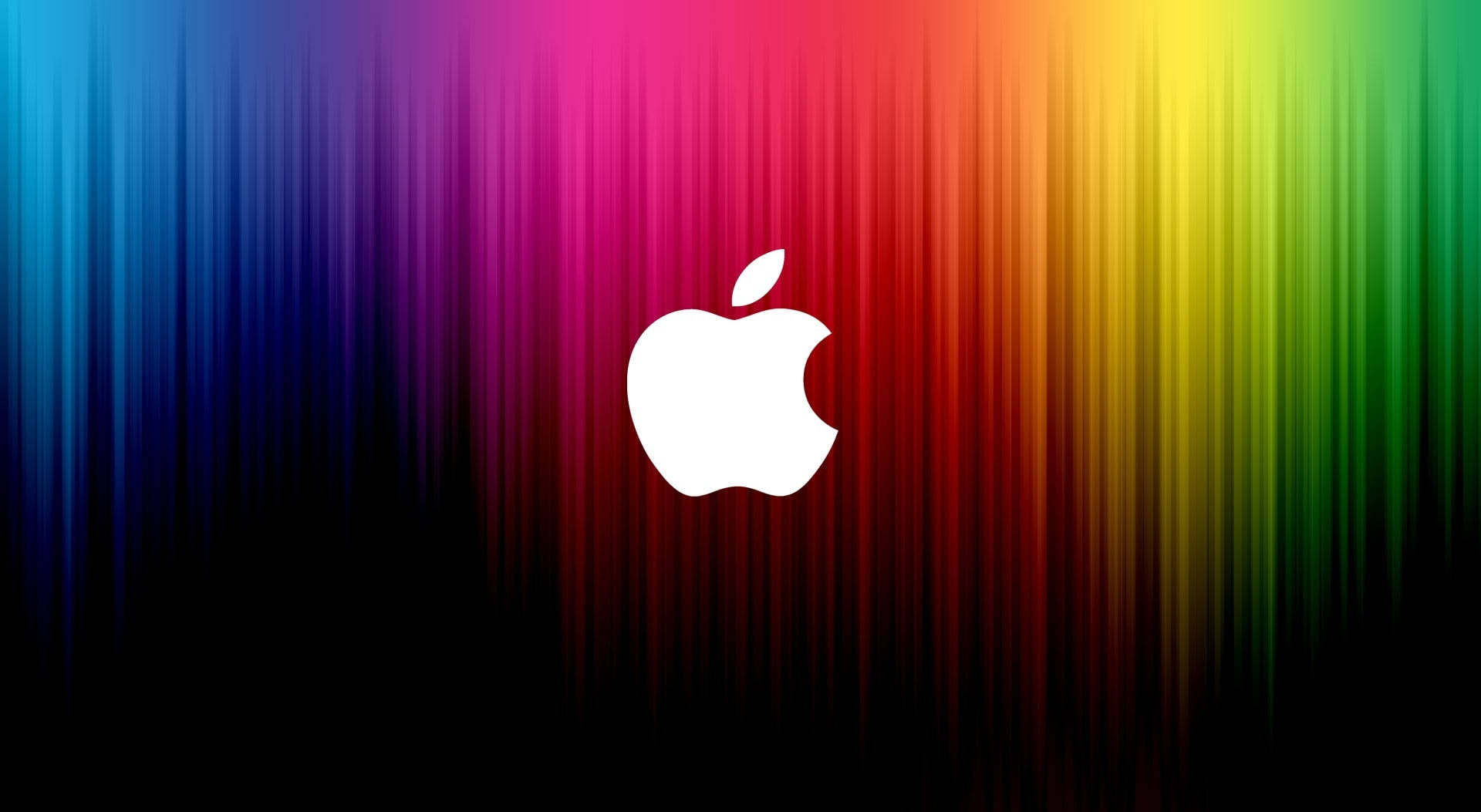 彩虹条纹 MacBook Air 壁紙