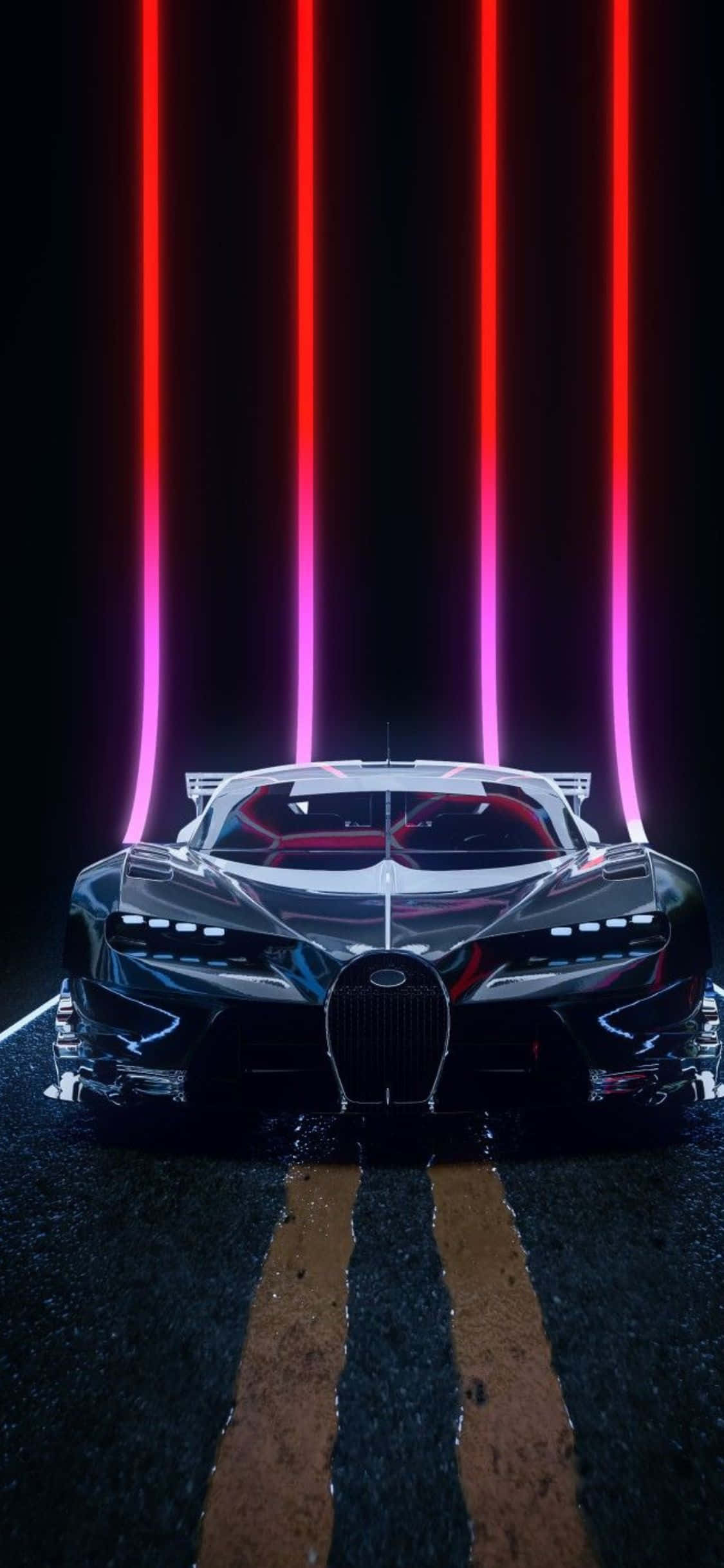 圖片 大膽而極致 - Bugatti中的iPhone Xs 壁紙