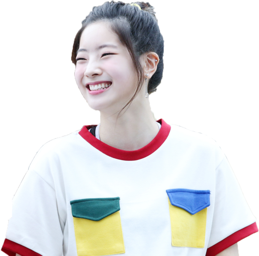 微笑女子穿彩色上衣 壁紙