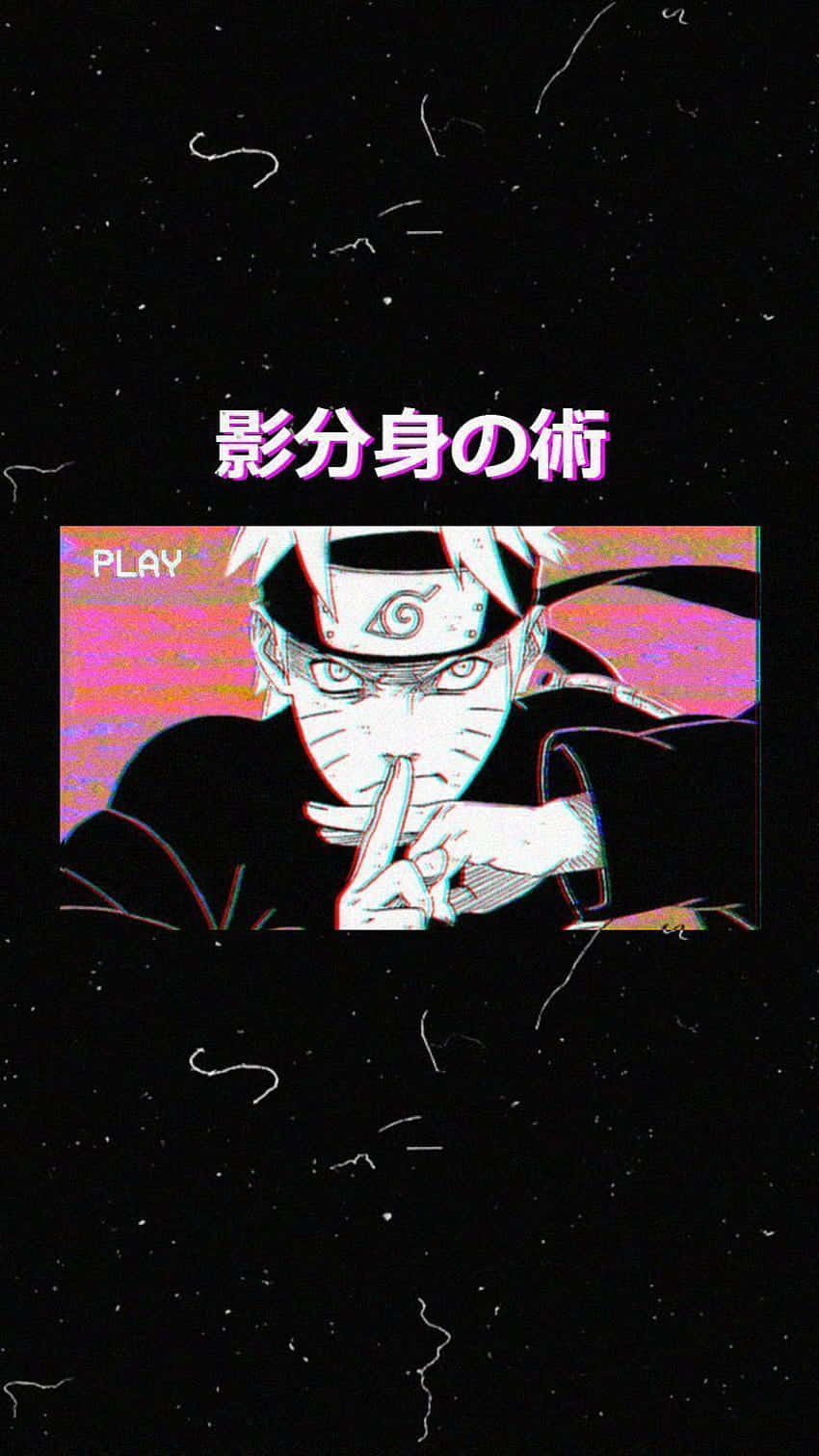 忍者鳴人美學手機桌布 壁紙