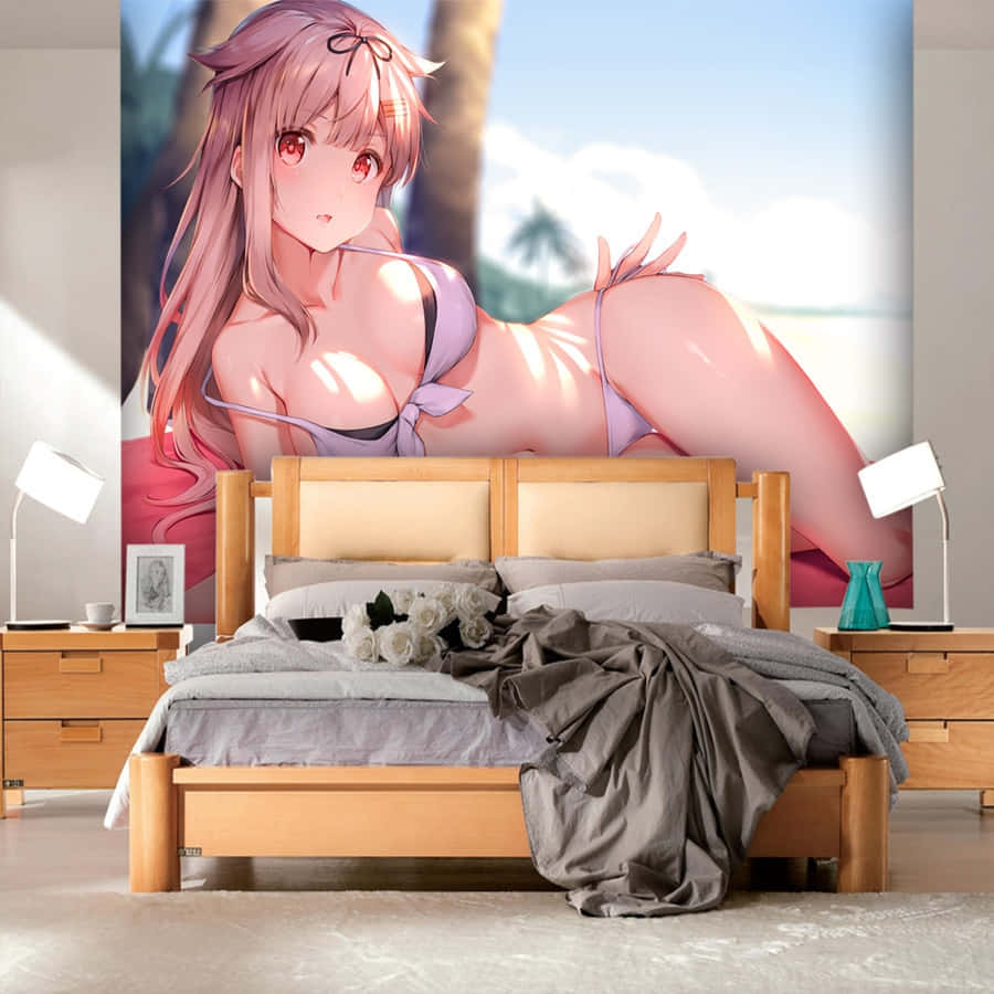 性感动漫女孩阿斯托尔福比基尼海报 壁紙