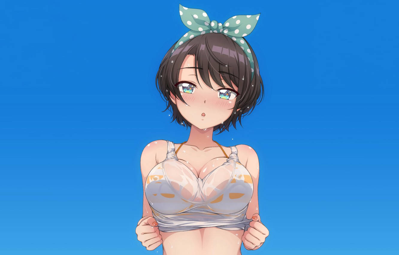 性感動漫少女肖像 壁紙