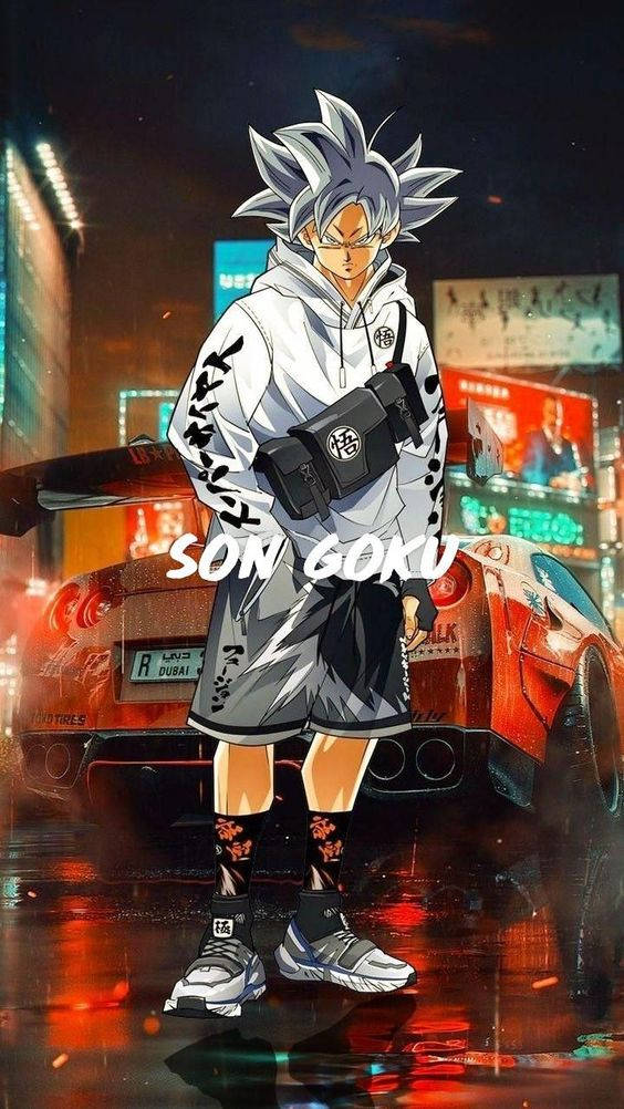 悟空潮酷造型 — 龙珠Z 壁紙