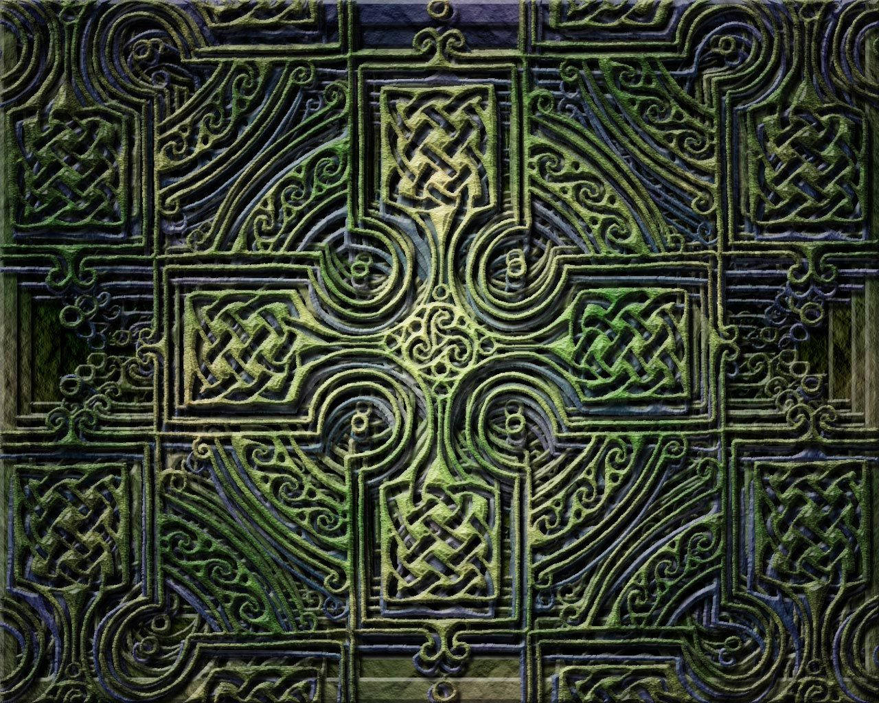 愛爾蘭凱爾特十字 壁紙