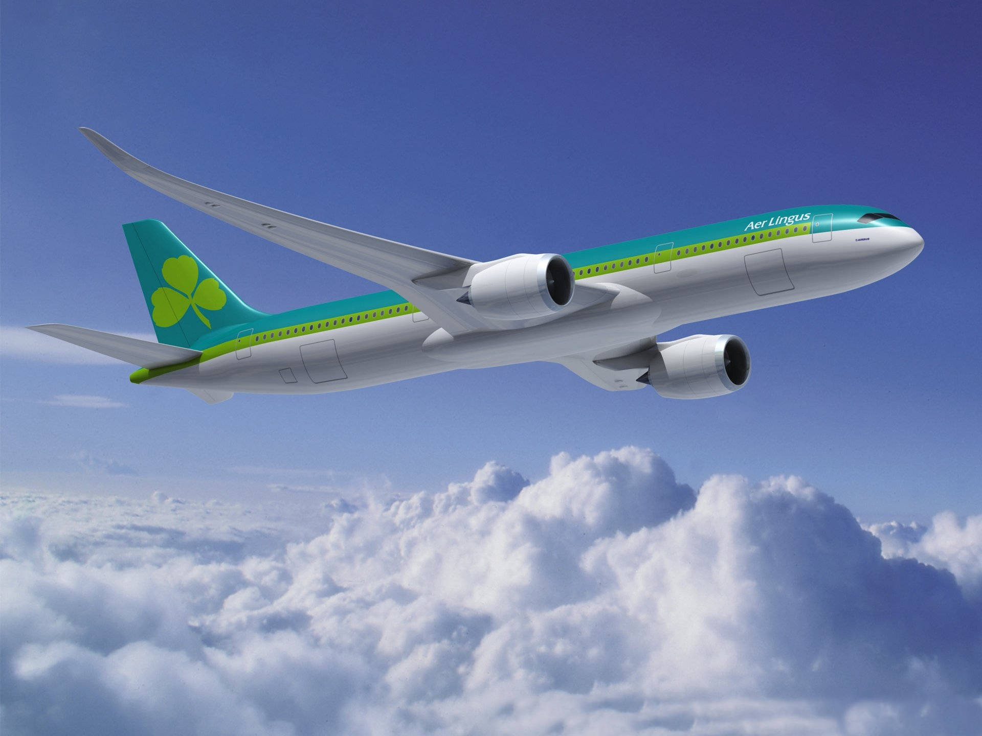 愛爾蘭航空班機飛行 壁紙