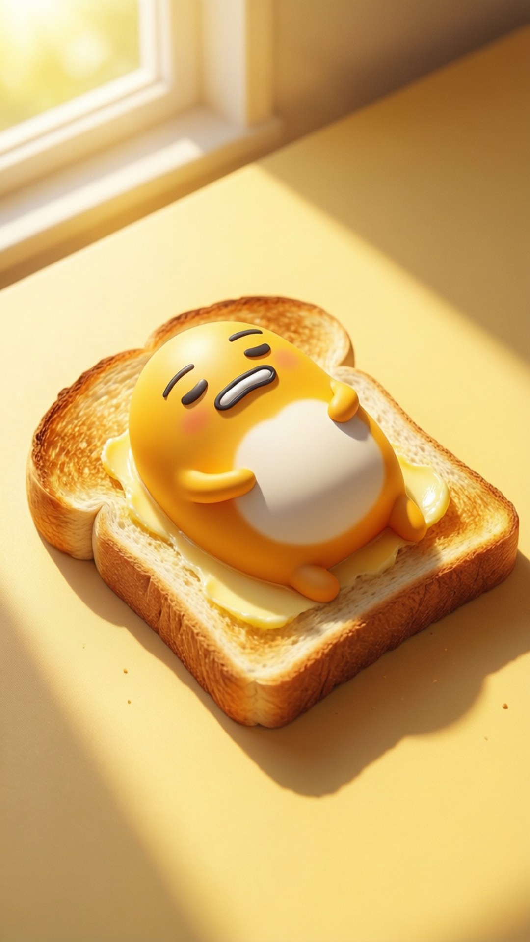 懶懶蛋多士 壁紙