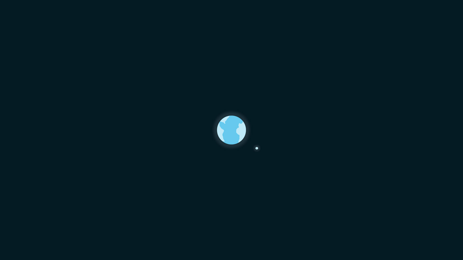 我们星球的简约视角 壁紙