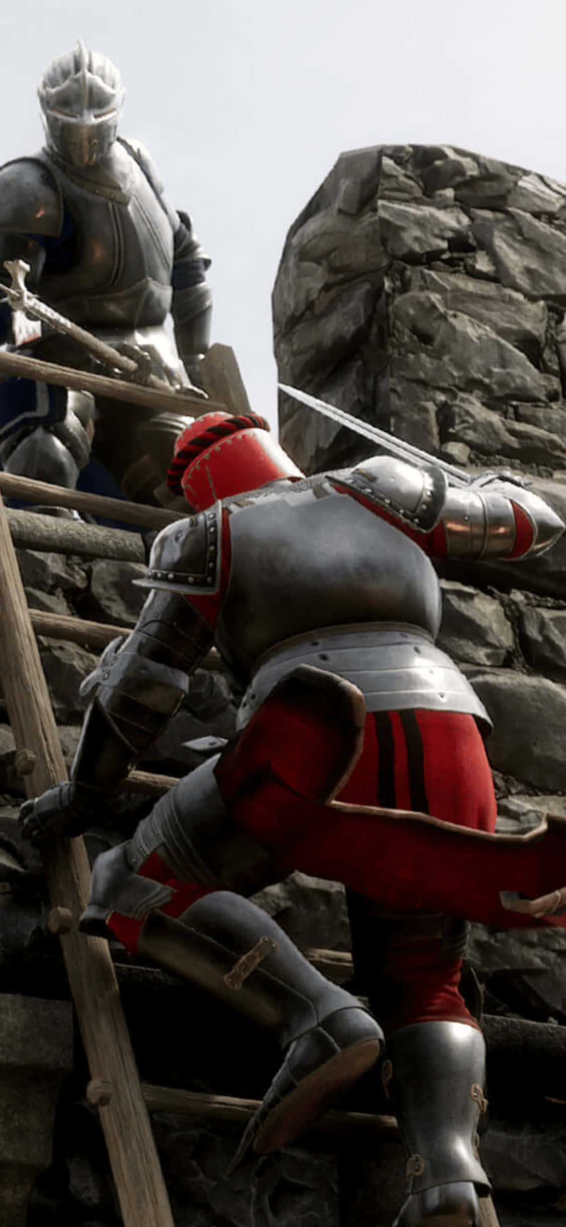 戰士攀牆 iPhone XS Mordhau 背景 壁紙