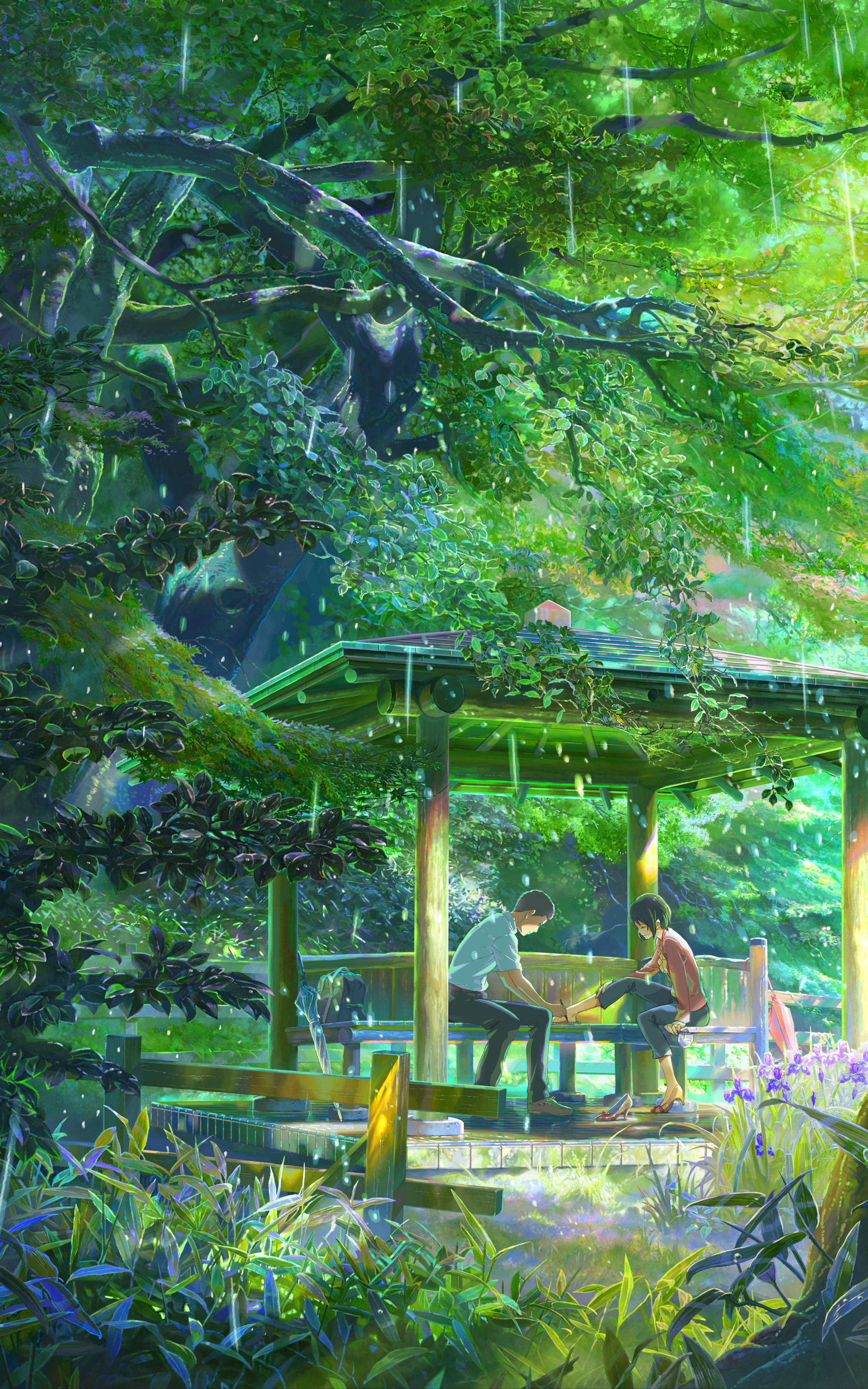 手機版《言葉之庭》 壁紙