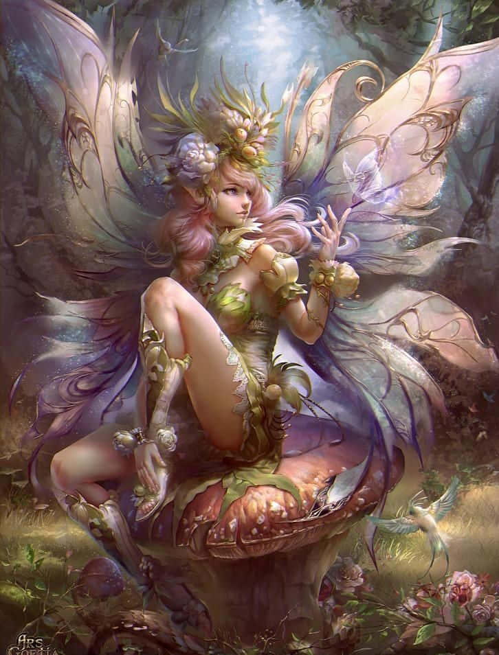 探索精靈美學的迷人魅力 壁紙
