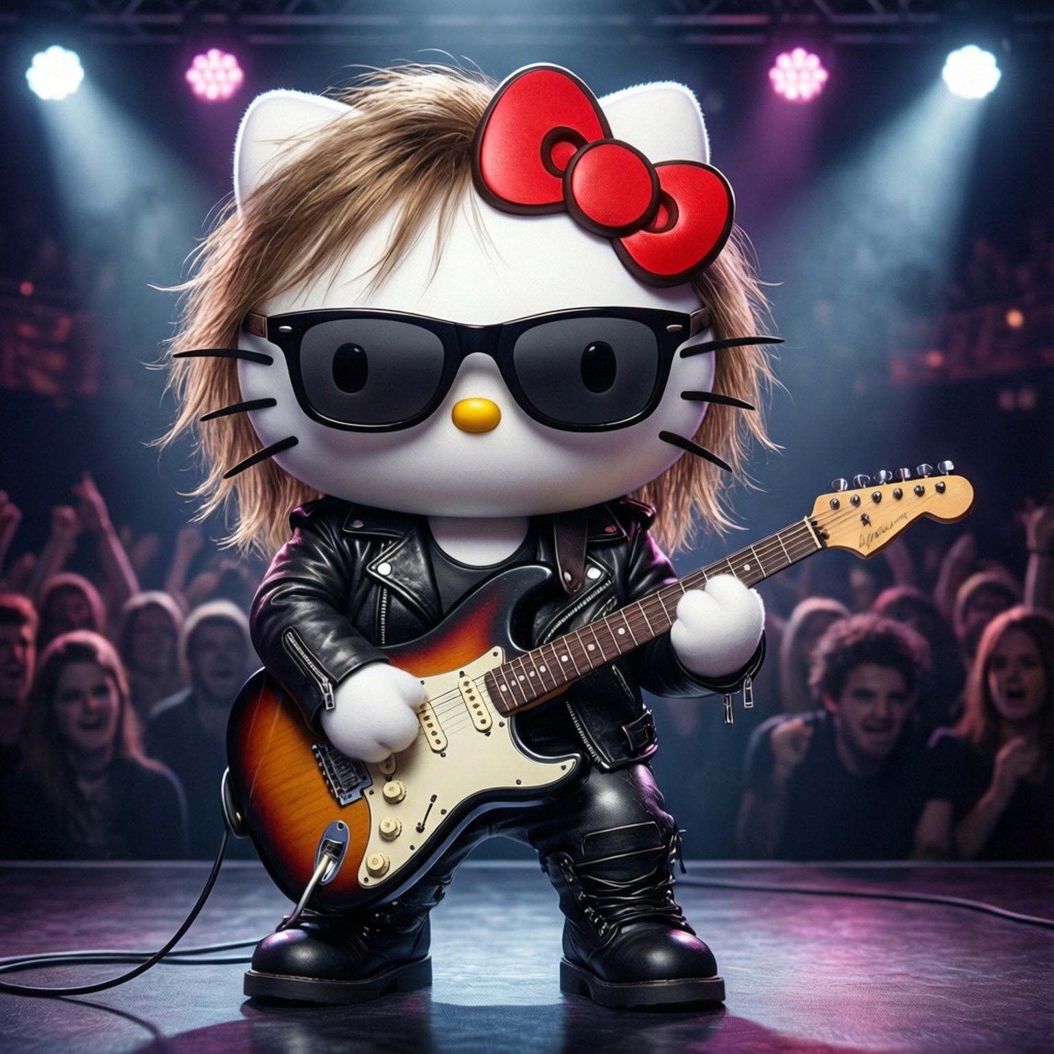搖滾巨星Hello Kitty 壁紙