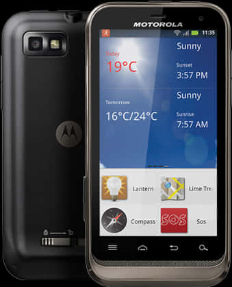 摩托罗拉安卓智能手机天气小部件 壁紙