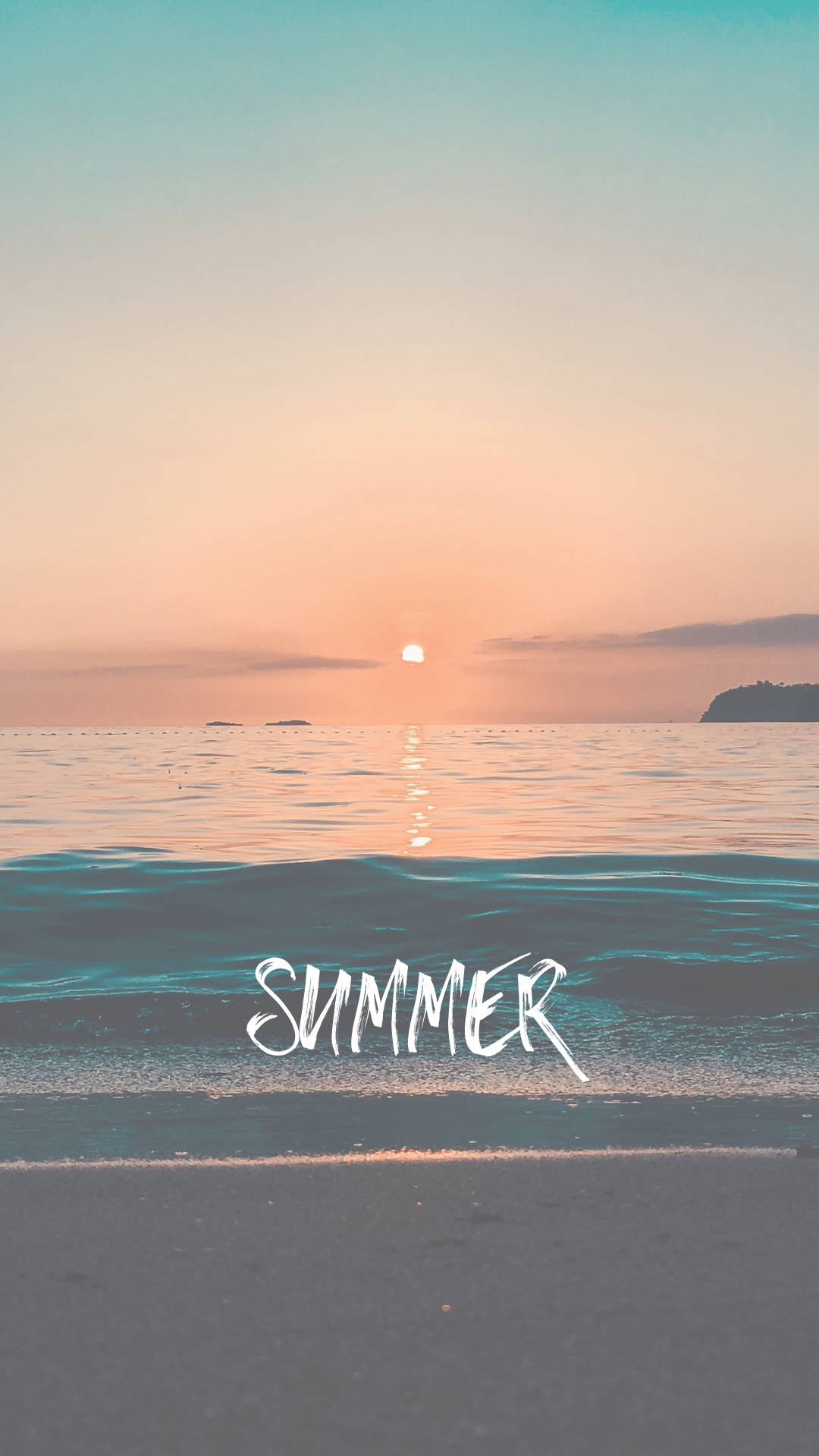 擁抱夏夜的溫暖 壁紙