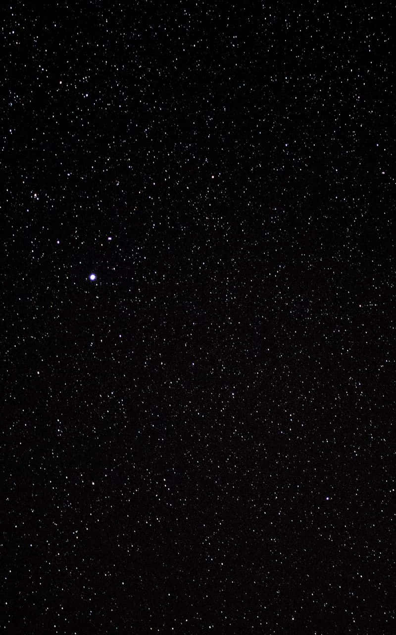數顆小星星黑色閃粉背景 壁紙