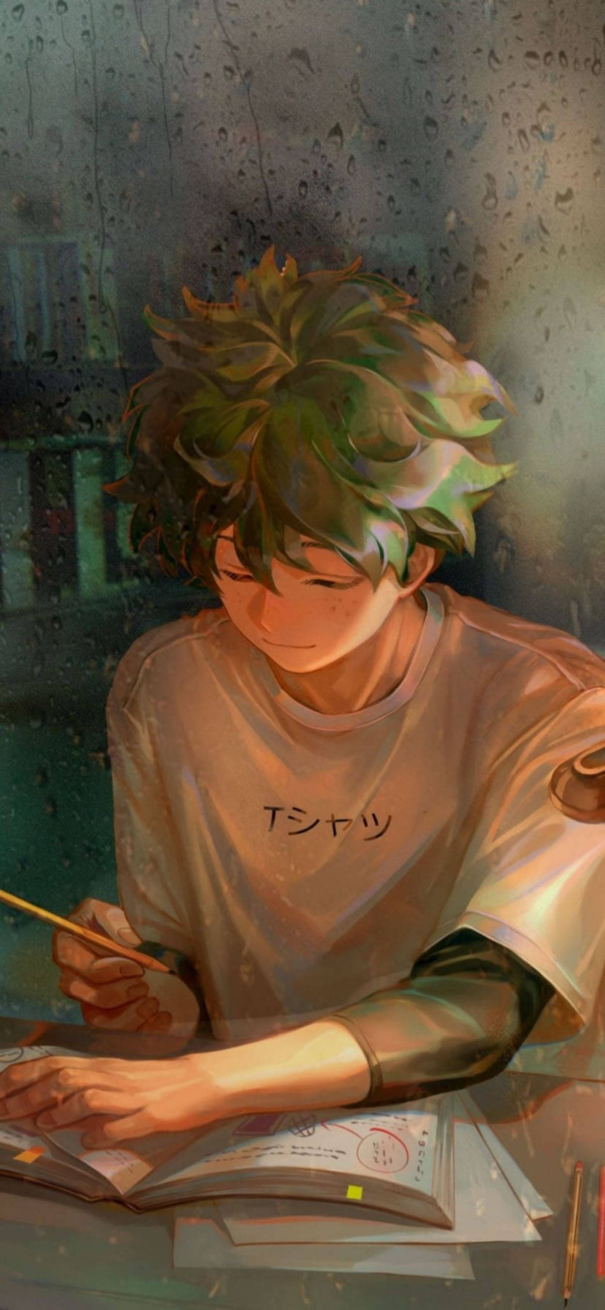 文藝風少年綠谷出久 壁紙