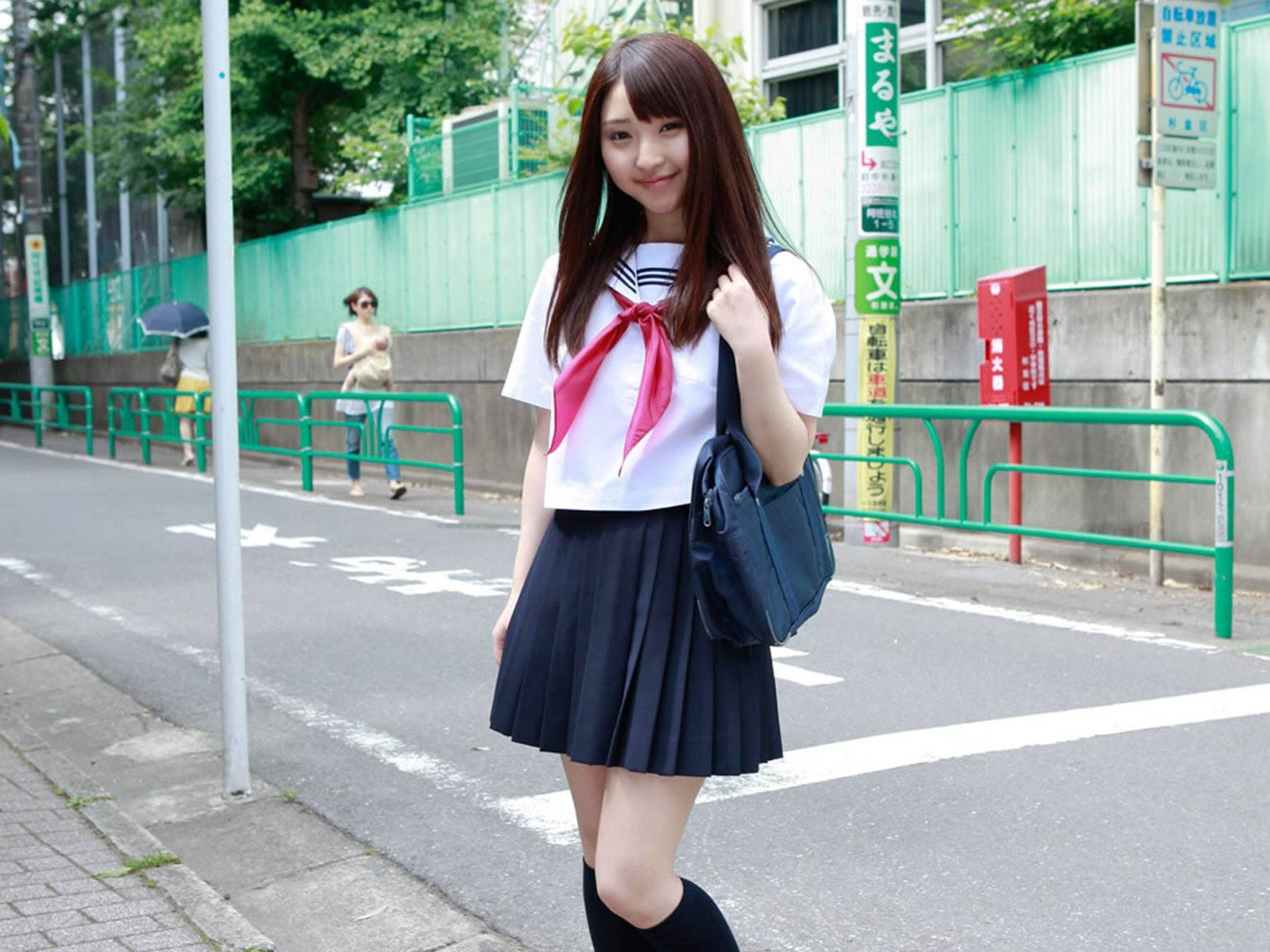 日本女學生 壁紙