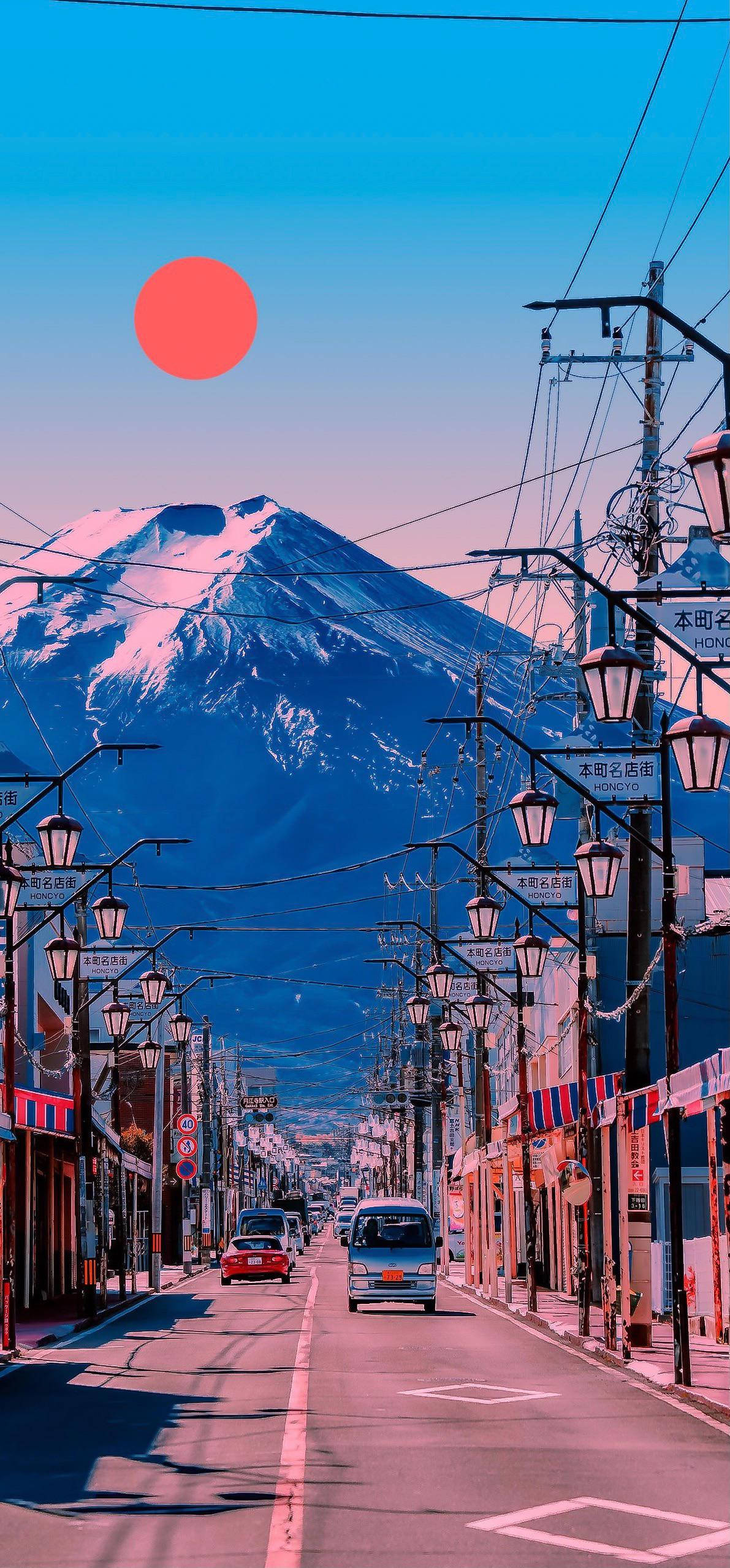 日本富士山氛圍 壁紙