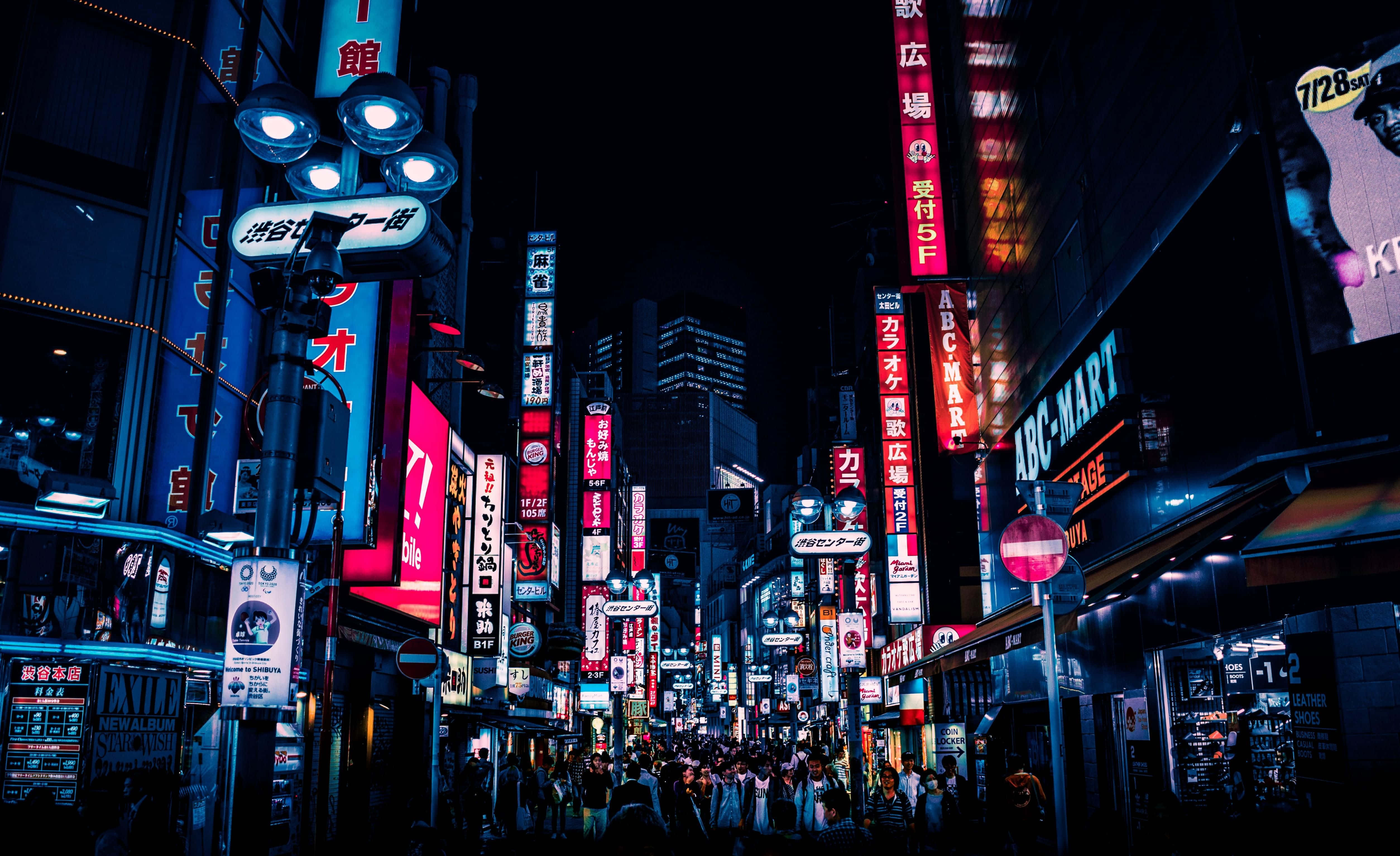 日本東京美麗夜景 壁紙