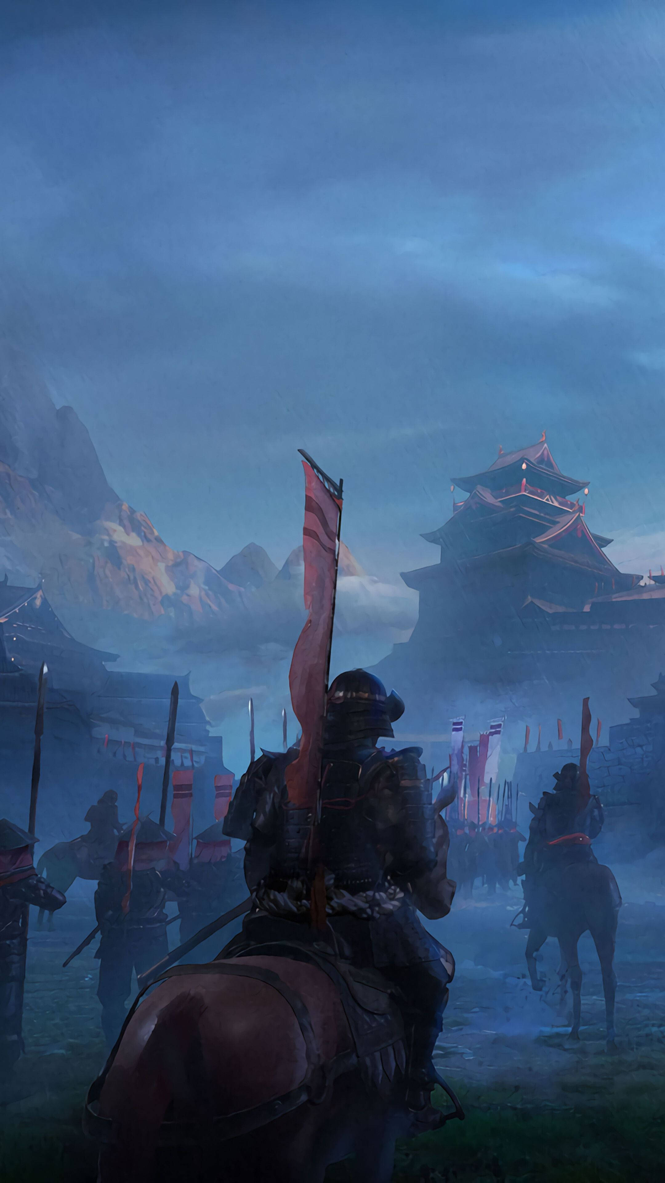 日本武士大軍 壁紙