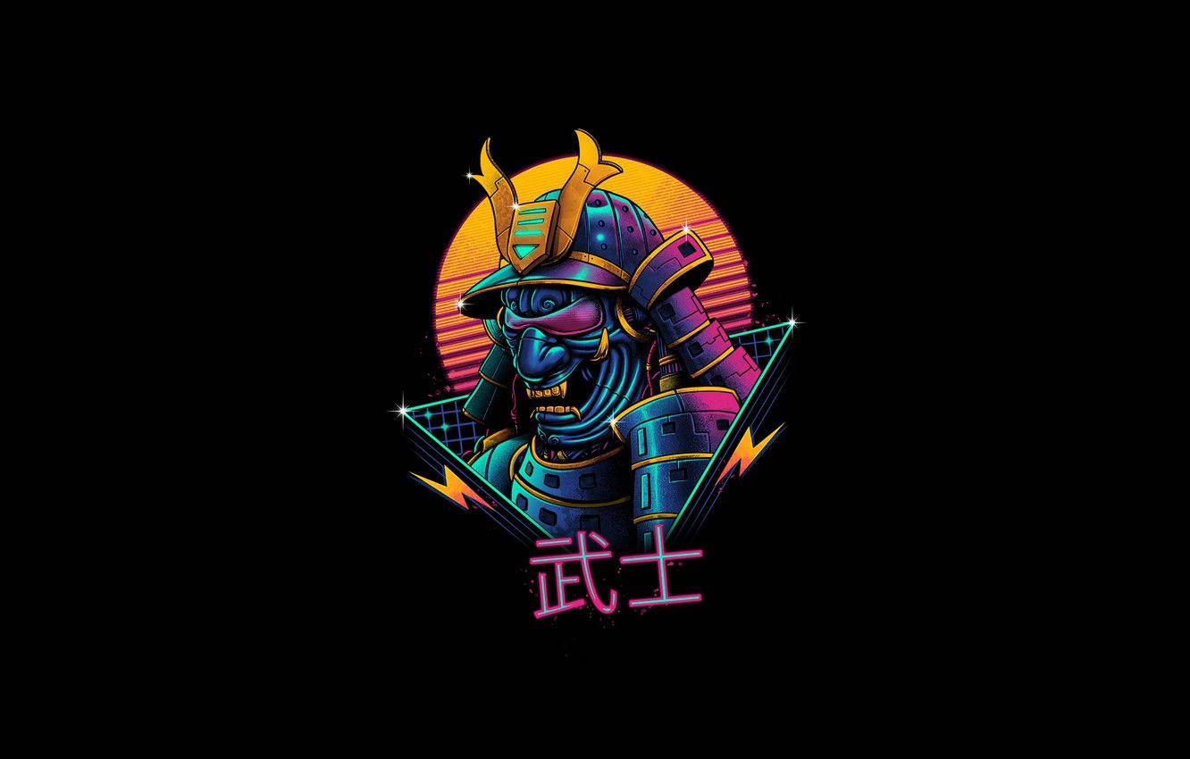 日本武士普普藝術 壁紙