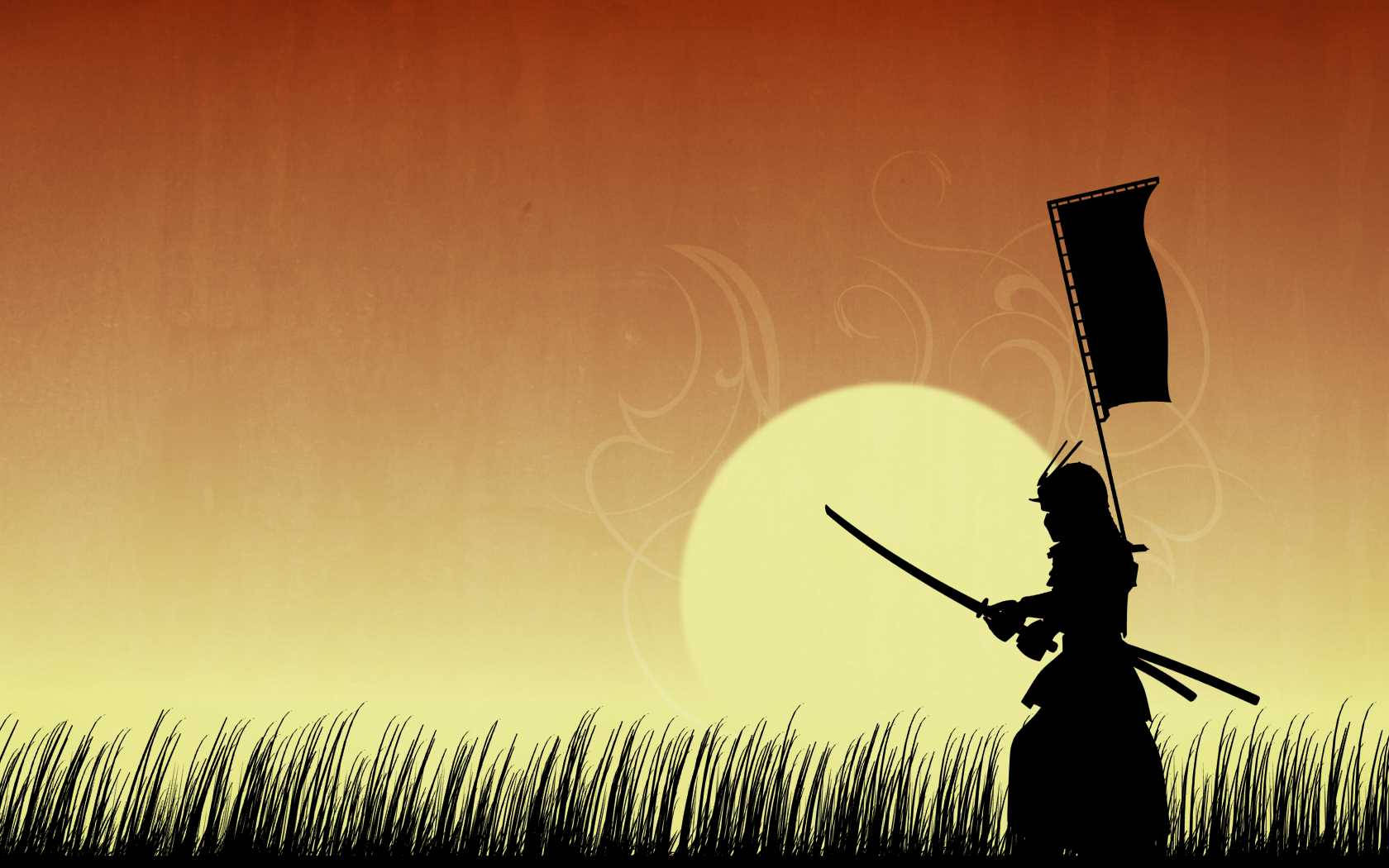 日本武士草地訓練 壁紙
