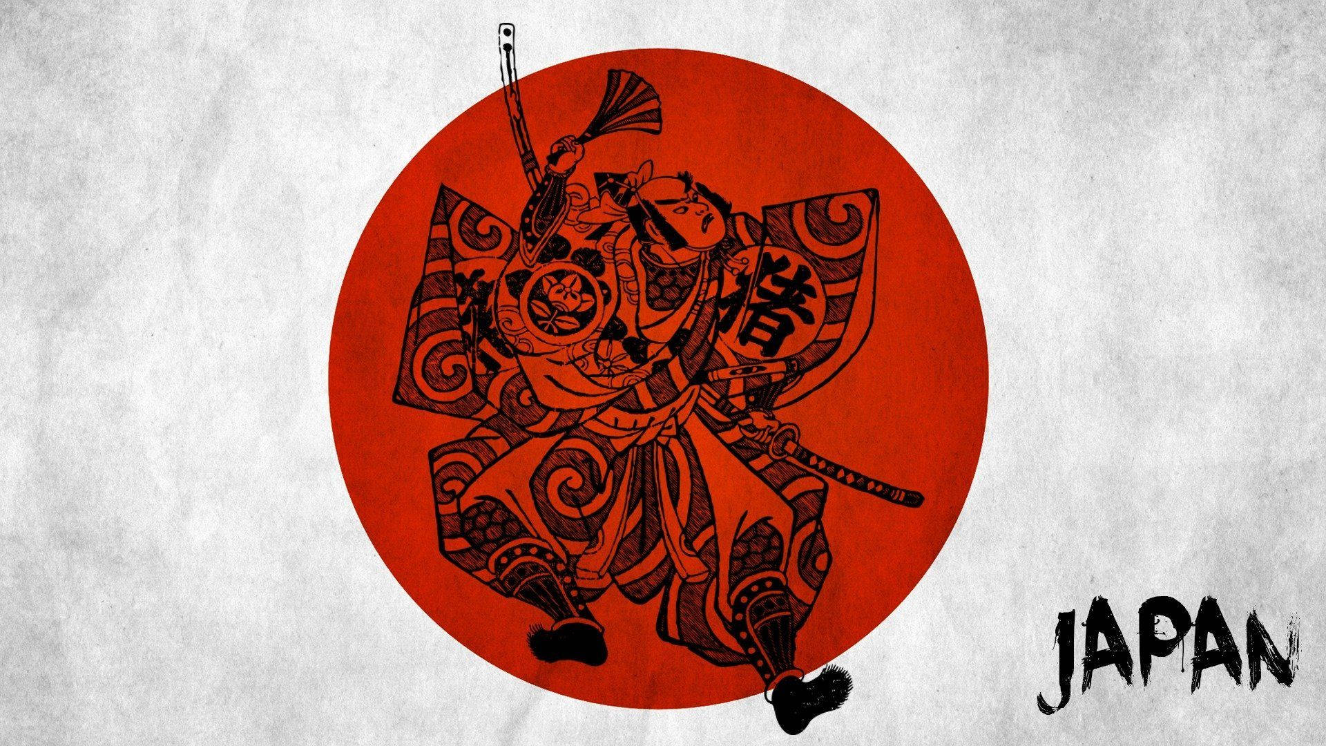 日本武士起舞 壁紙