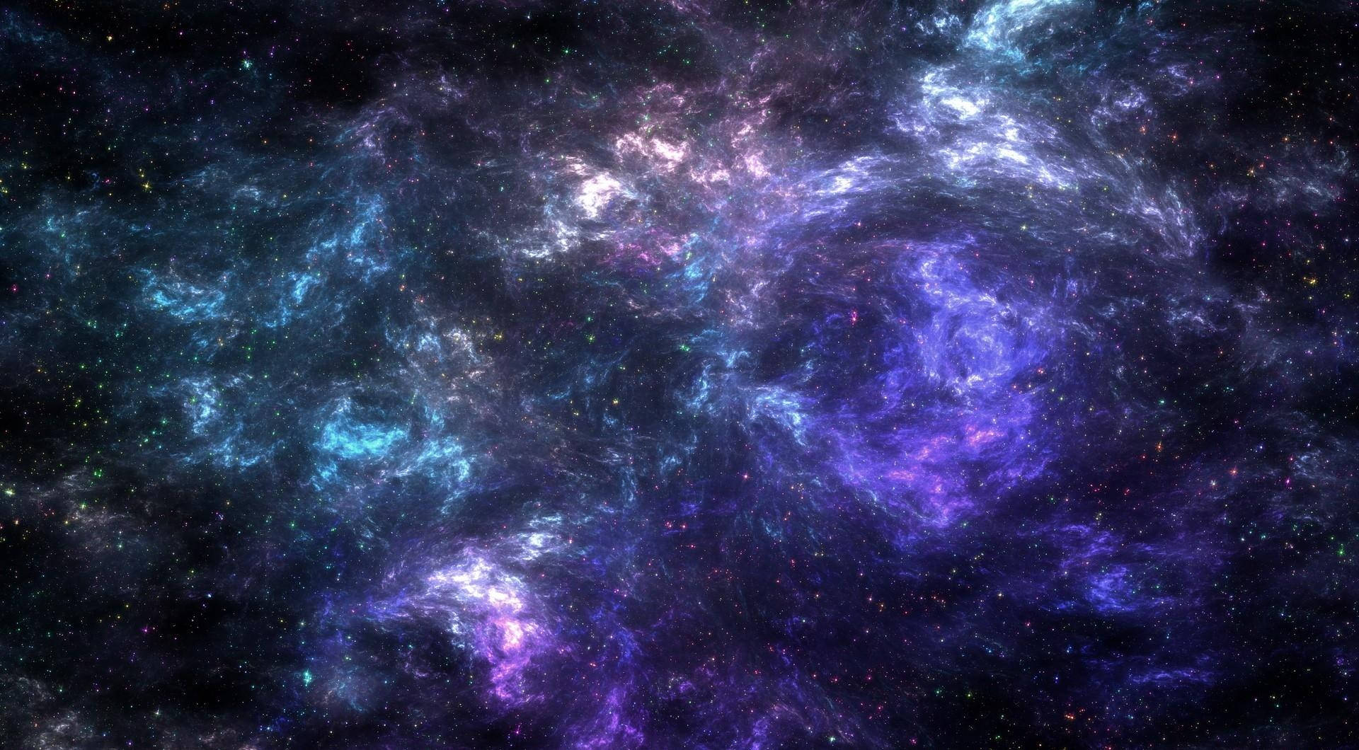 高清星系星雲的美麗電腦壁紙