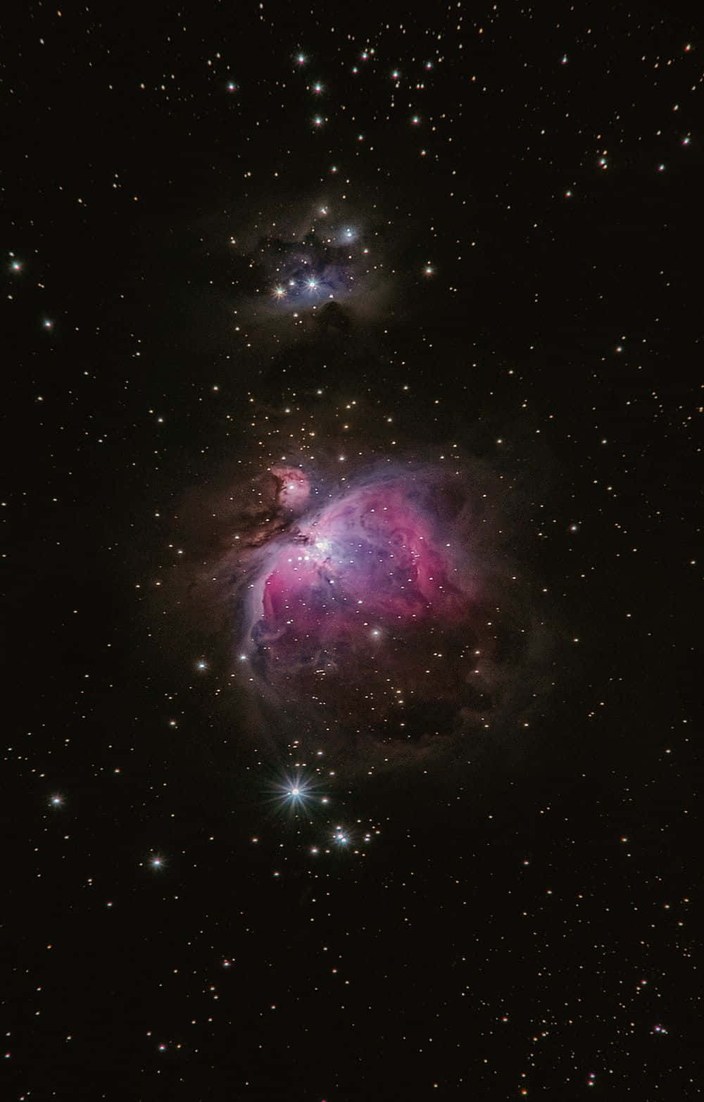 星光点缀的神秘黑暗星系 壁紙