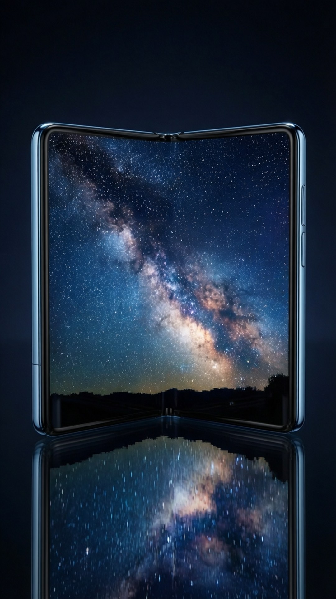 星夜折疊 壁紙