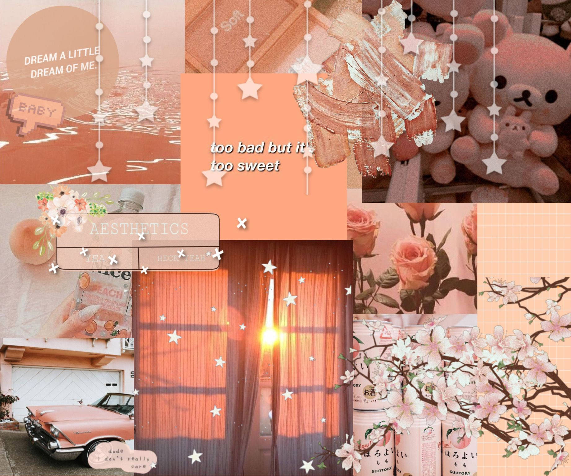 星夜蜜桃美學 壁紙