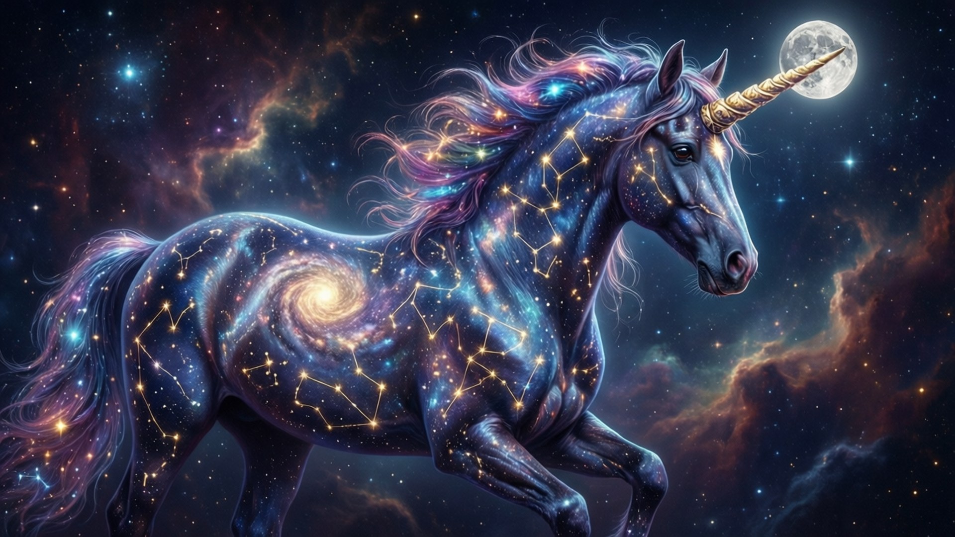 星座独角兽 壁紙