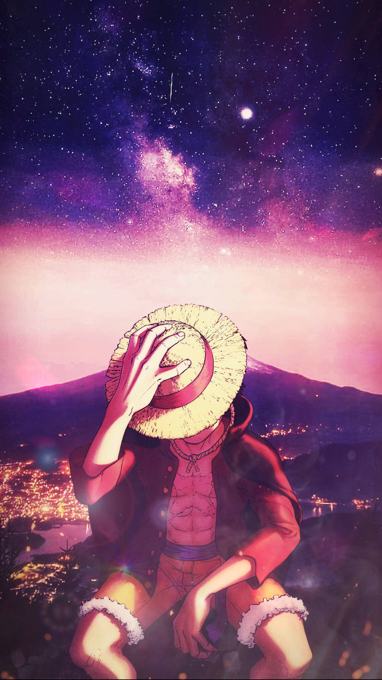 星空下魯夫美學 壁紙