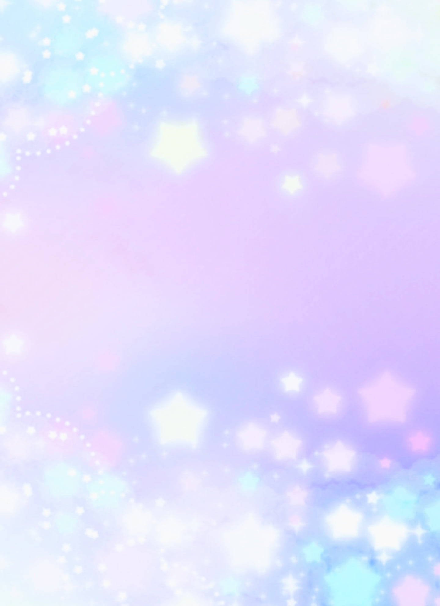 星空可愛柔和色調 壁紙