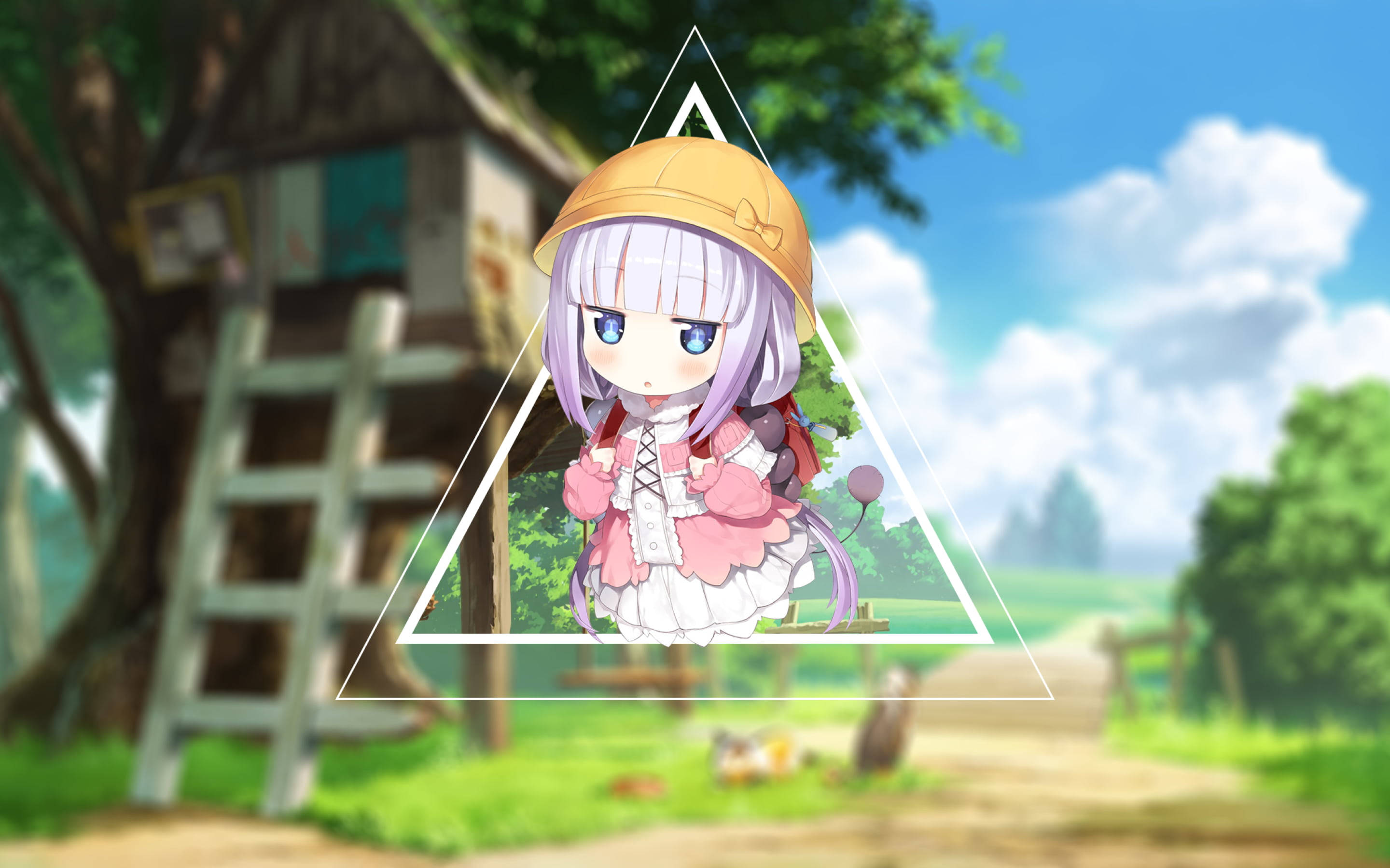 時尚動漫側面照 - 小林加奈 壁紙