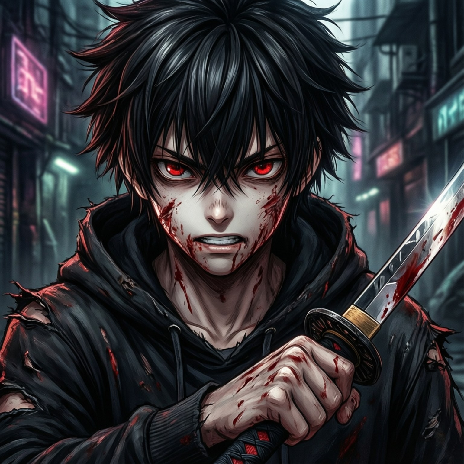 暗刃少年 壁紙