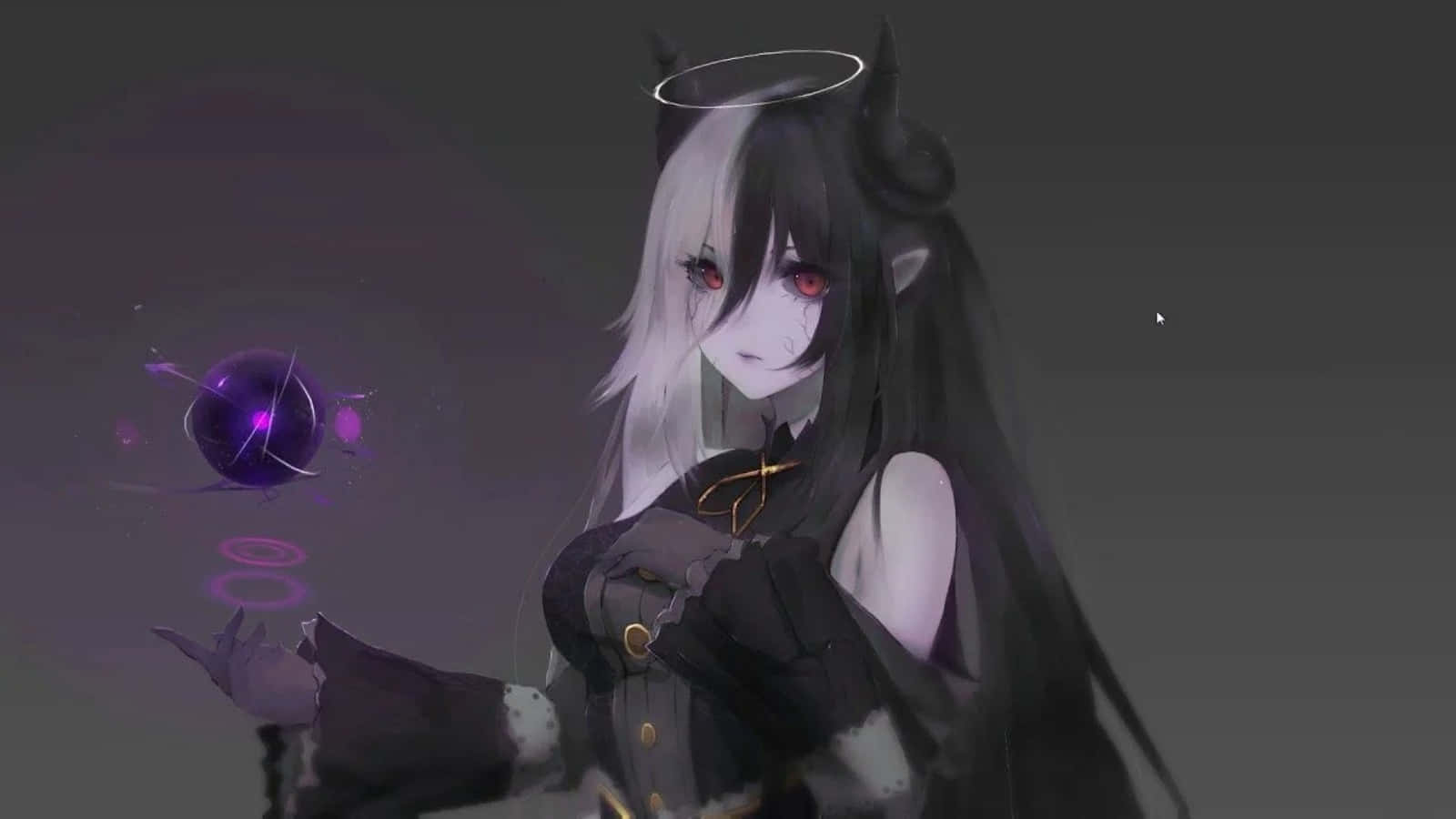 暗影中潛伏的動漫惡魔 壁紙
