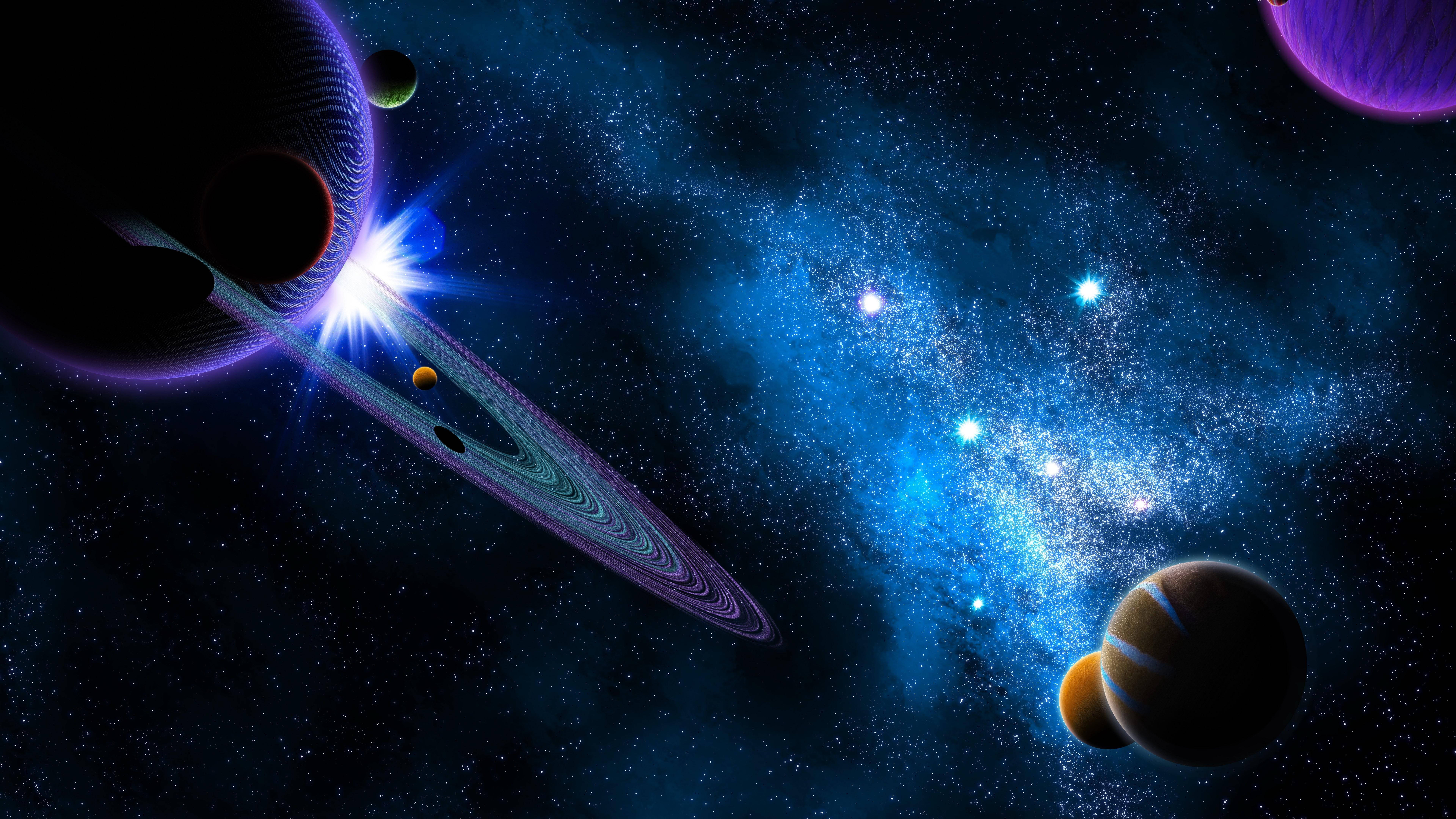 最佳4K超高清星系行星 壁紙