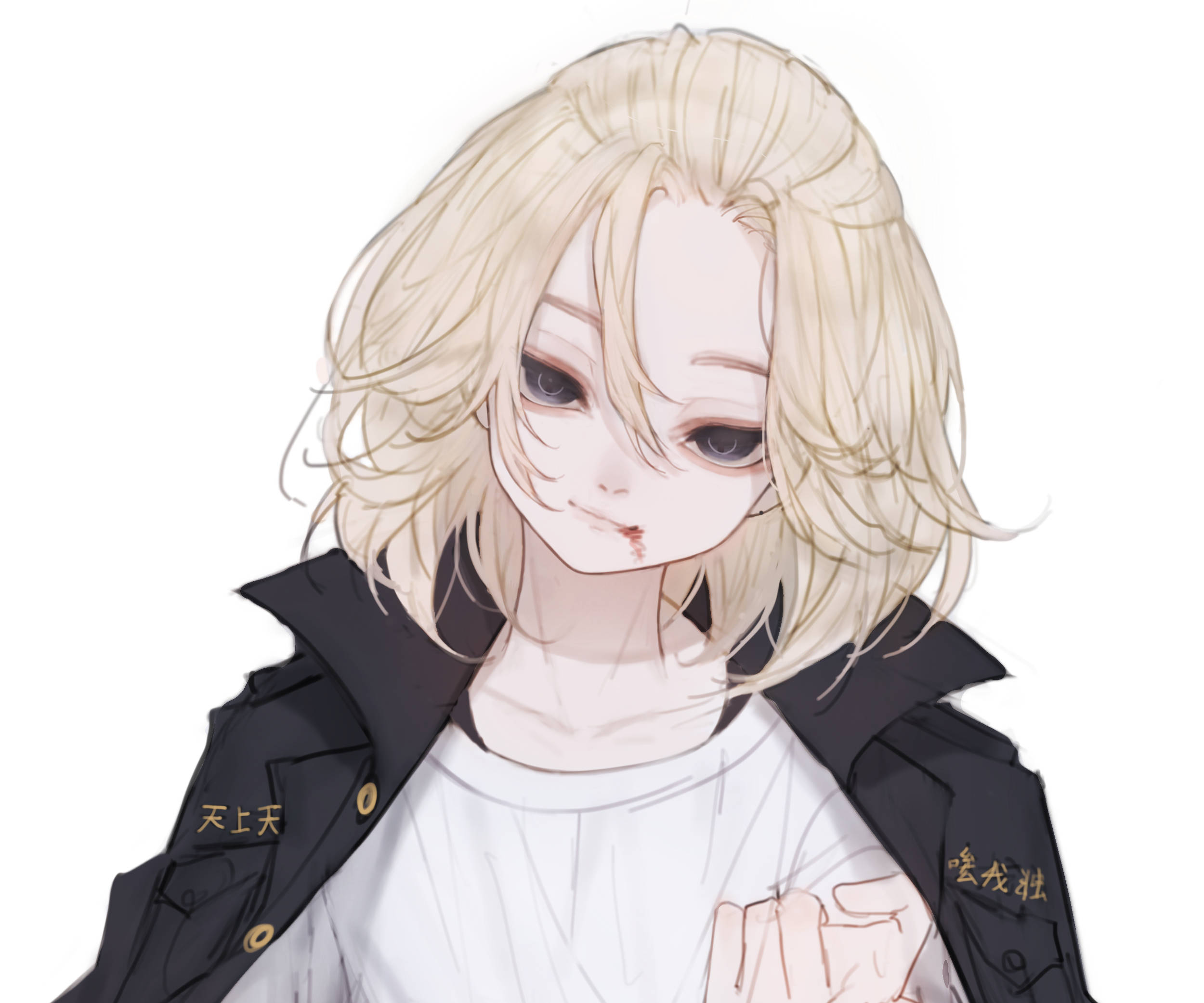 《東京復仇者》血染的場地：激戰中的Mikey 壁紙